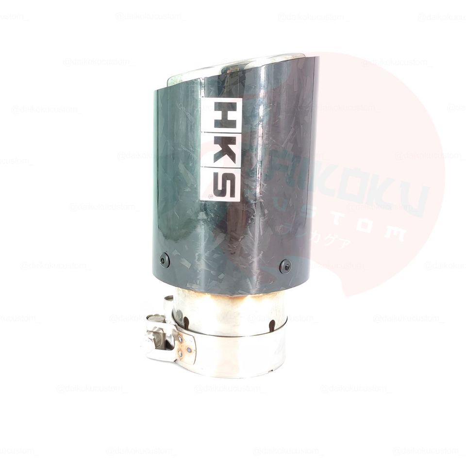 Cola Escape HKS Carbono Forjado 2.5" A 3.5"