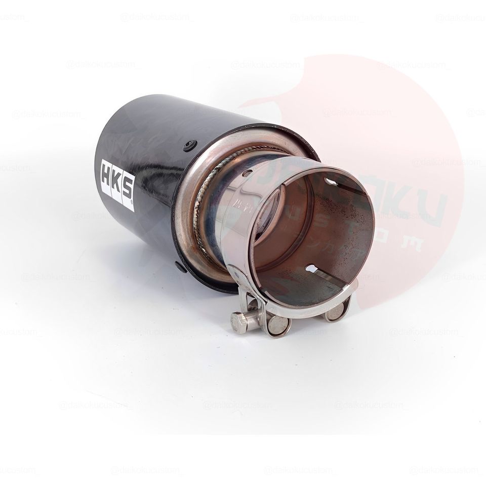 Cola Escape HKS Carbono Forjado 2.5" A 3.5"