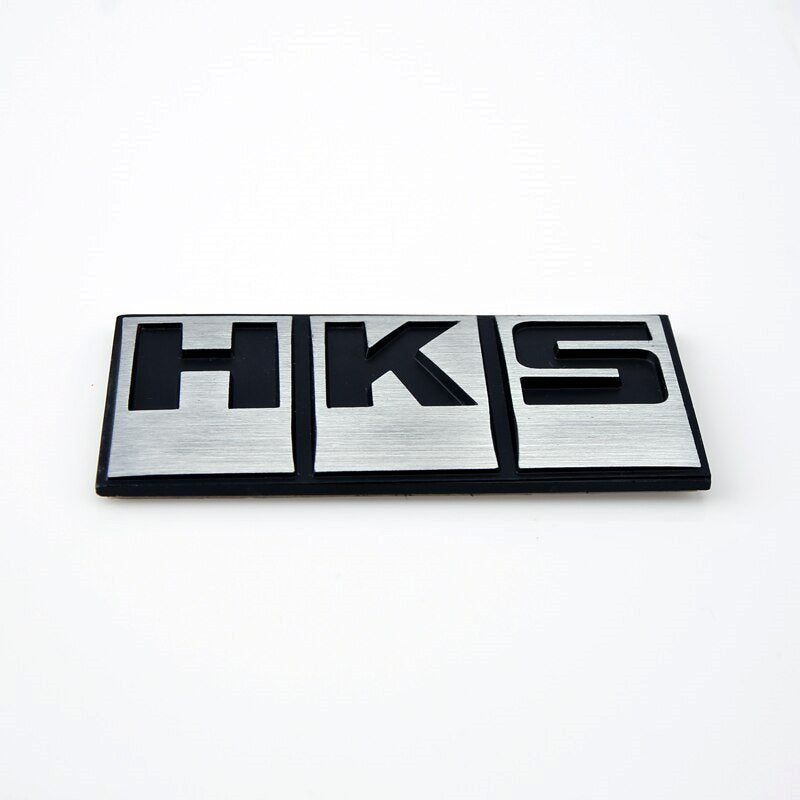Emblema Adhesivo Trasero Hks Negro