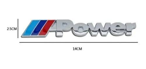 Emblema Adhesivo Trasero M-Power