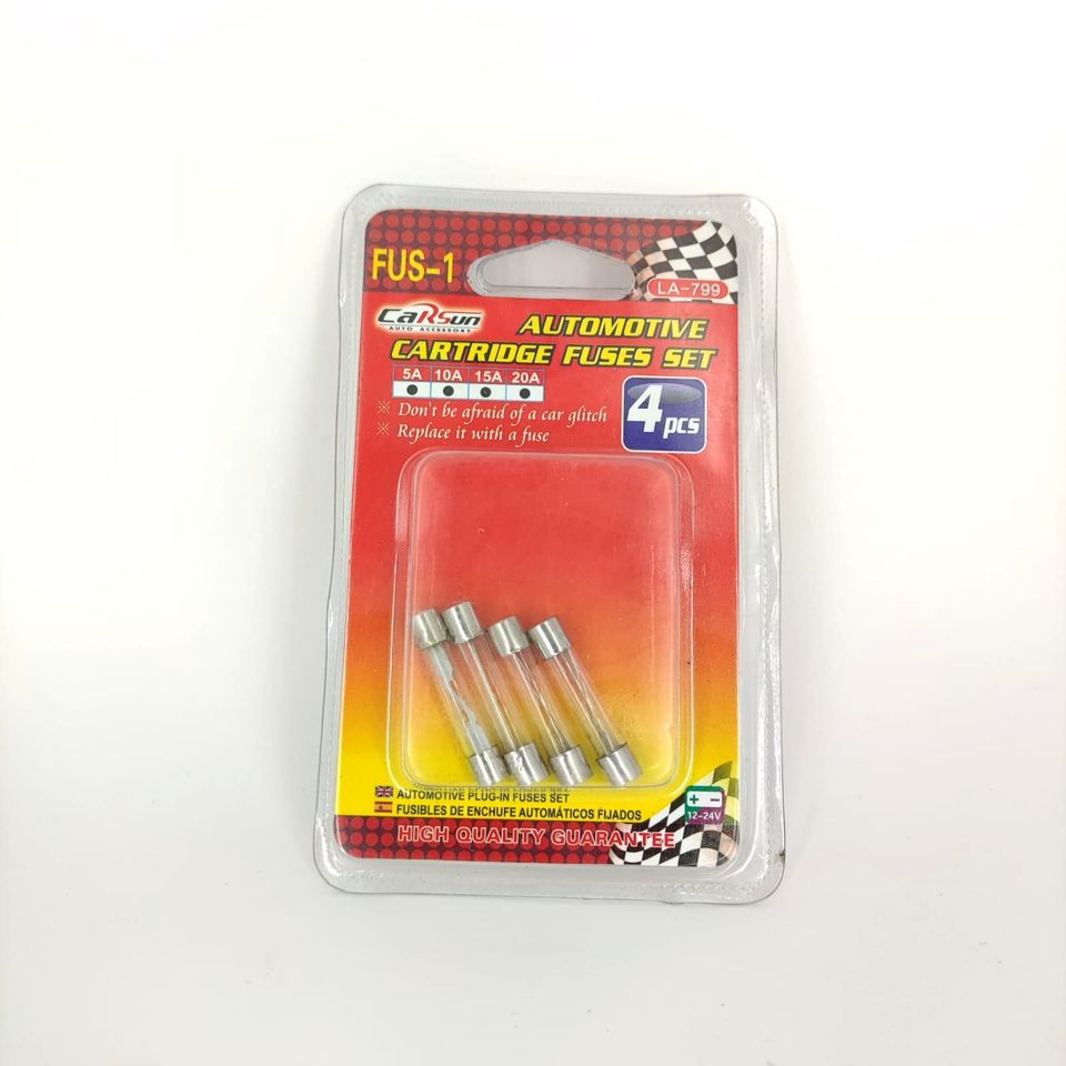Kit 4 Fusibles Tipo Americanos Pequeños (Surtido) (zona remate)