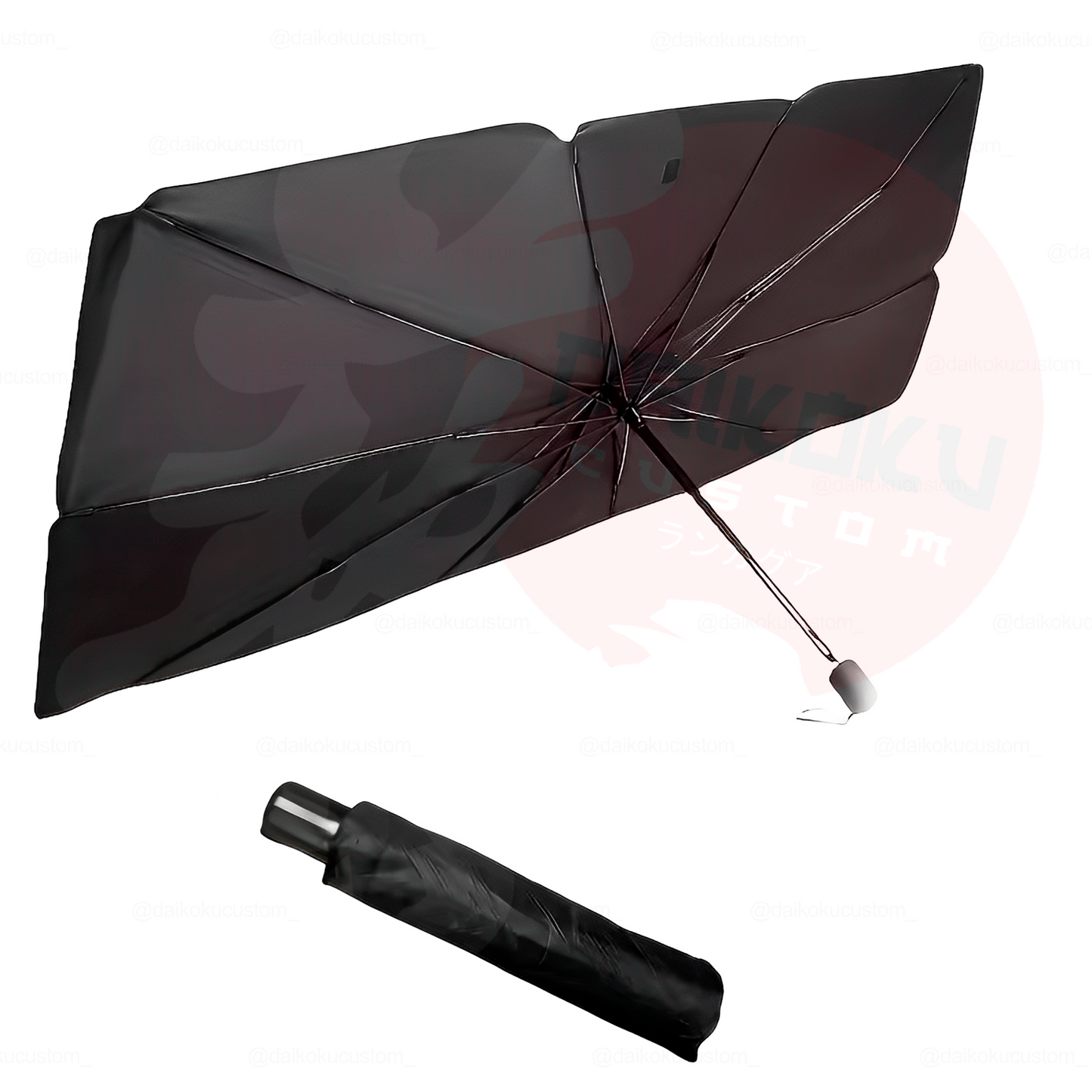Quitasol Parasol Parabrisas Auto Tipo Sombrilla Cubre Sol