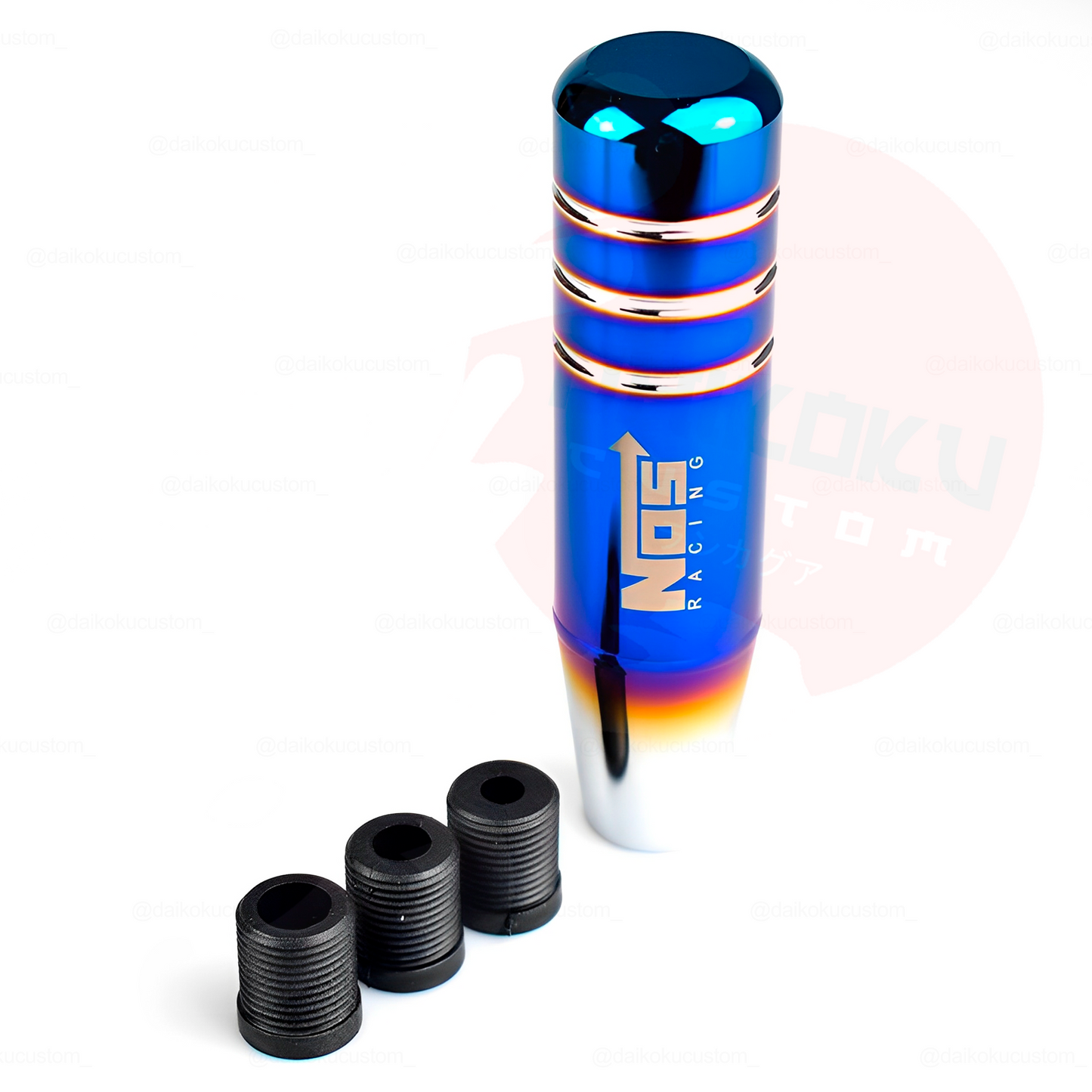 Pomo Mediano 13cm NOS 3 Lineas Tipo Ionizado