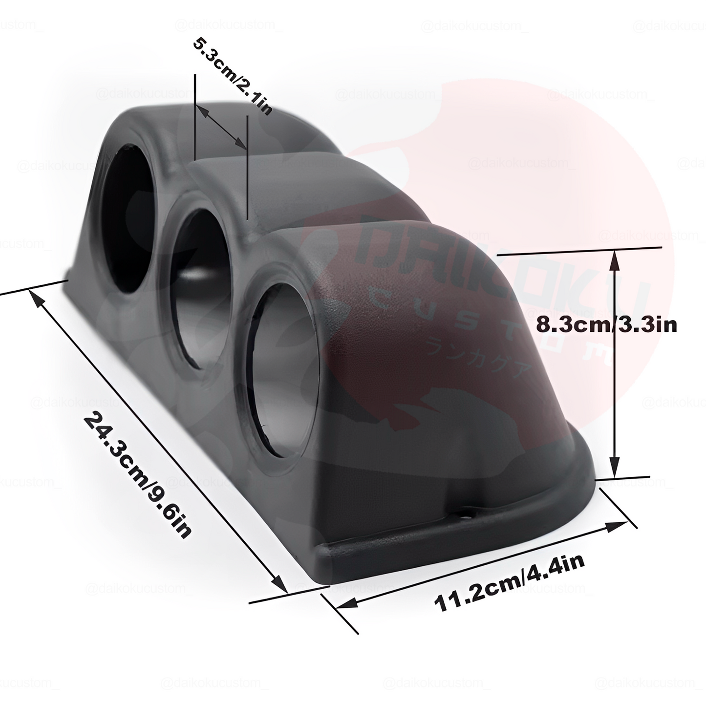 Pod Porta Reloj Clasic Triple 52mm