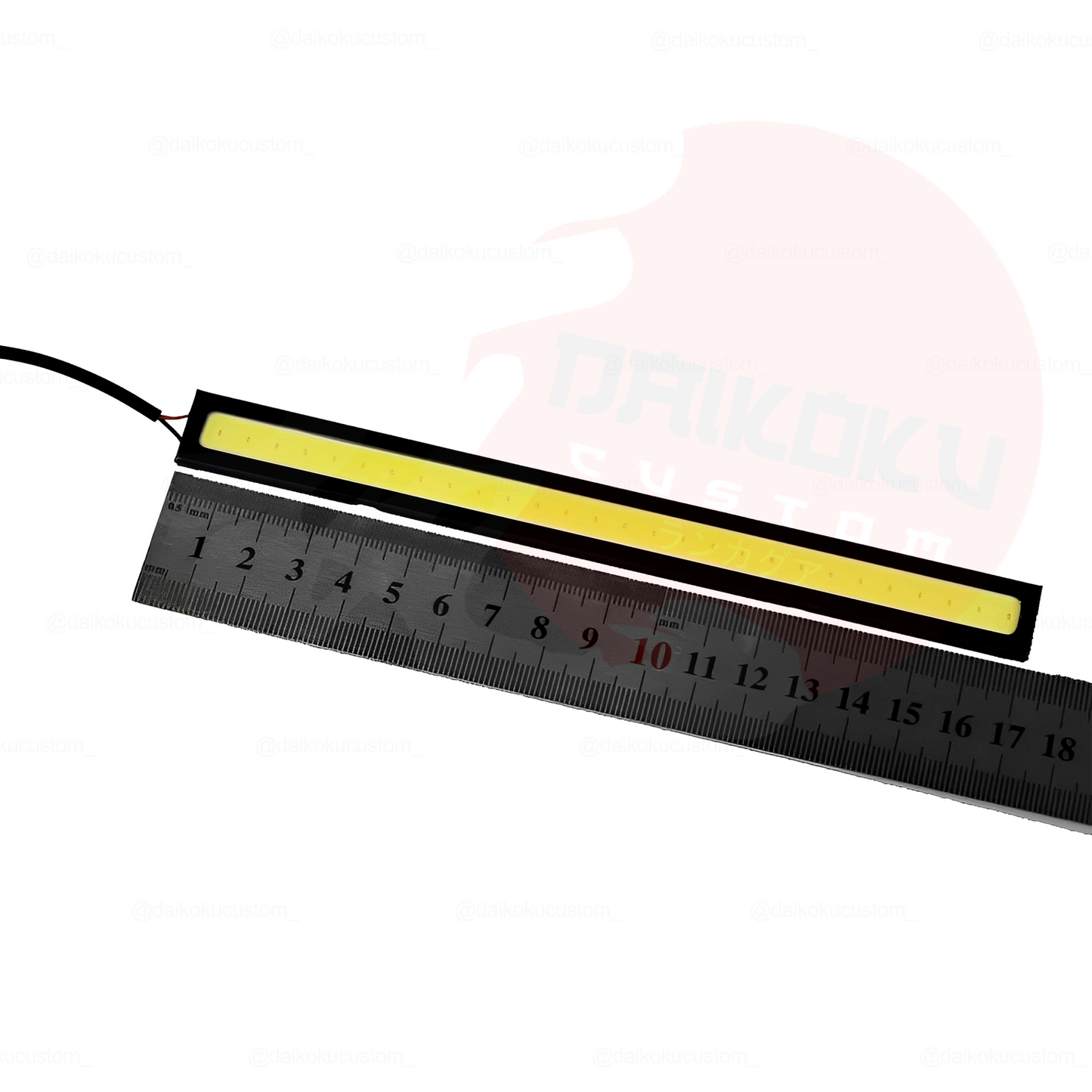 Neblineros Led 17cm Tira Adhesivos X2