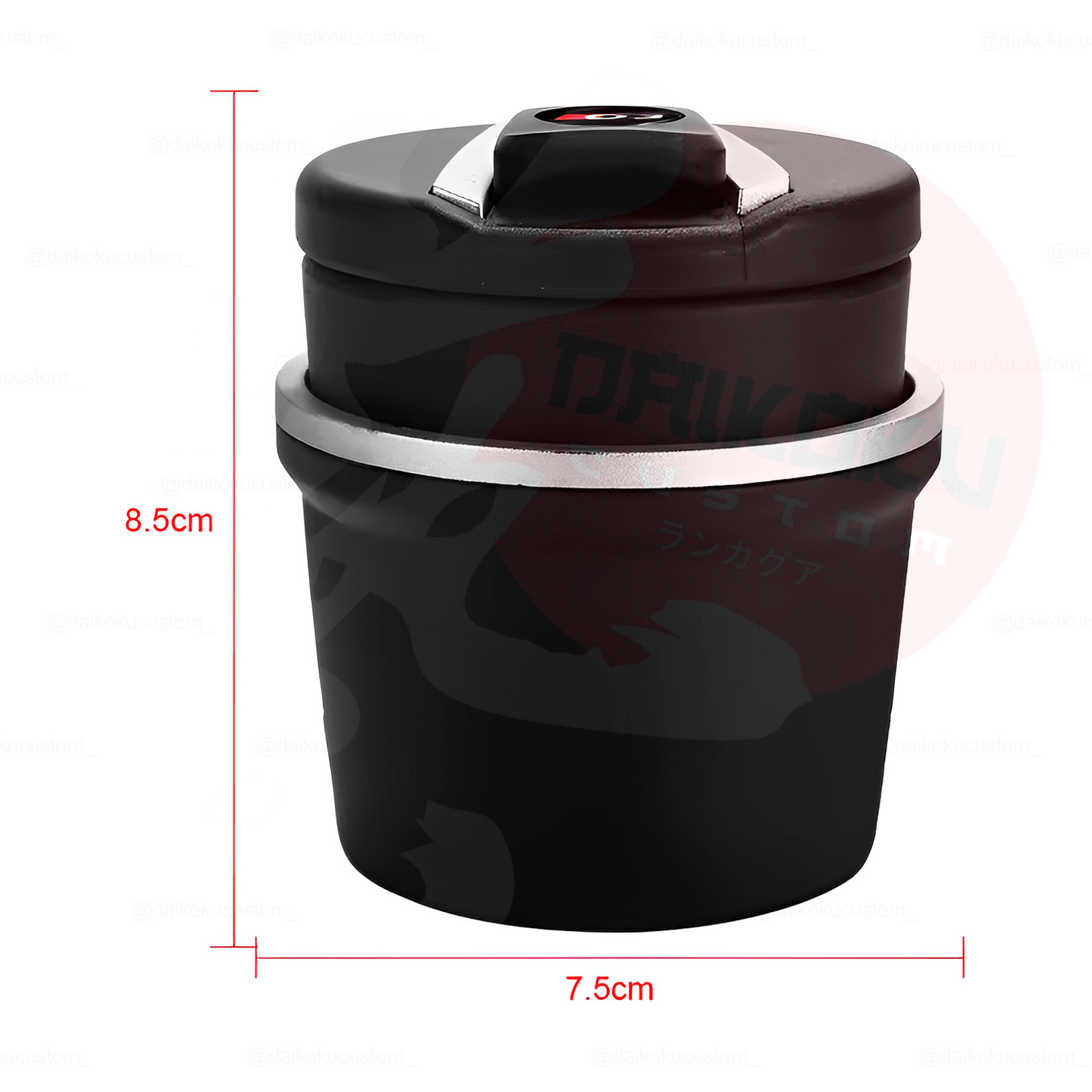 Cenicero Multiuso Con Porta Vaso (H42-32)