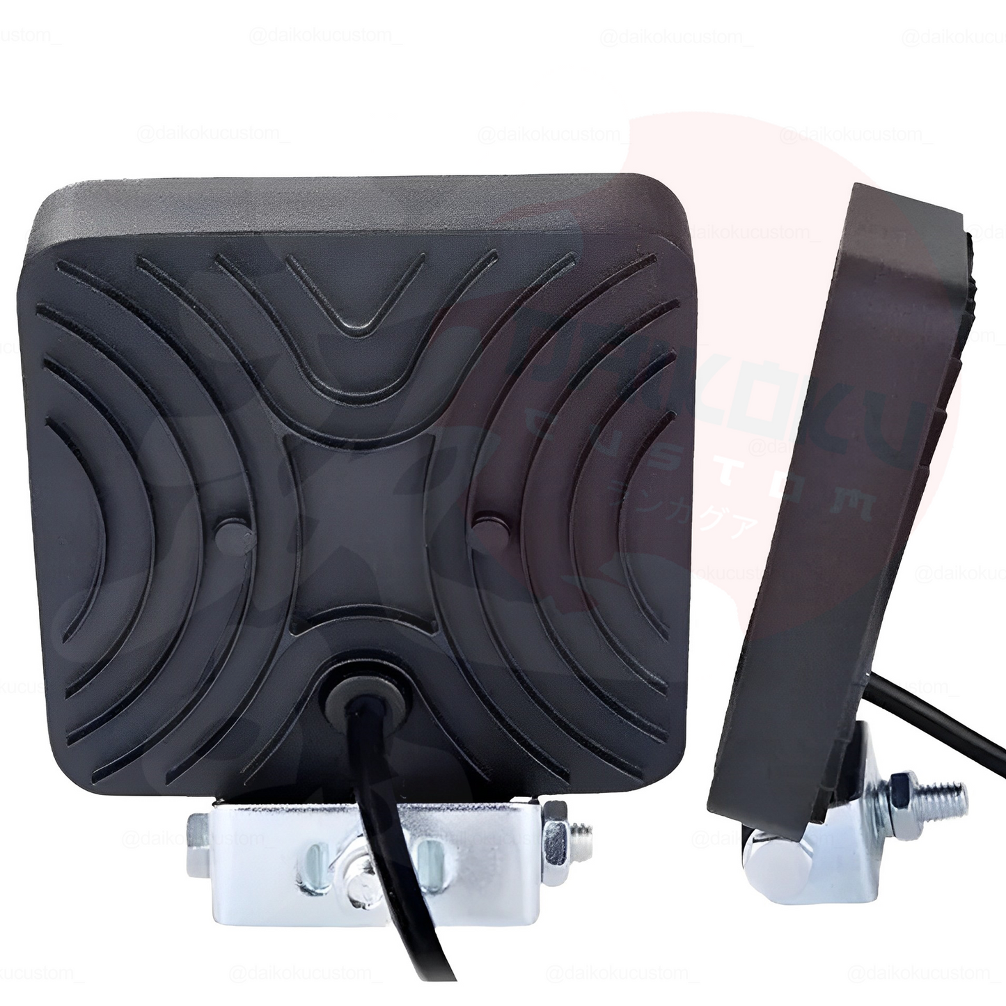 Neblineros Led 27w Cuadrados De 9 Led X2