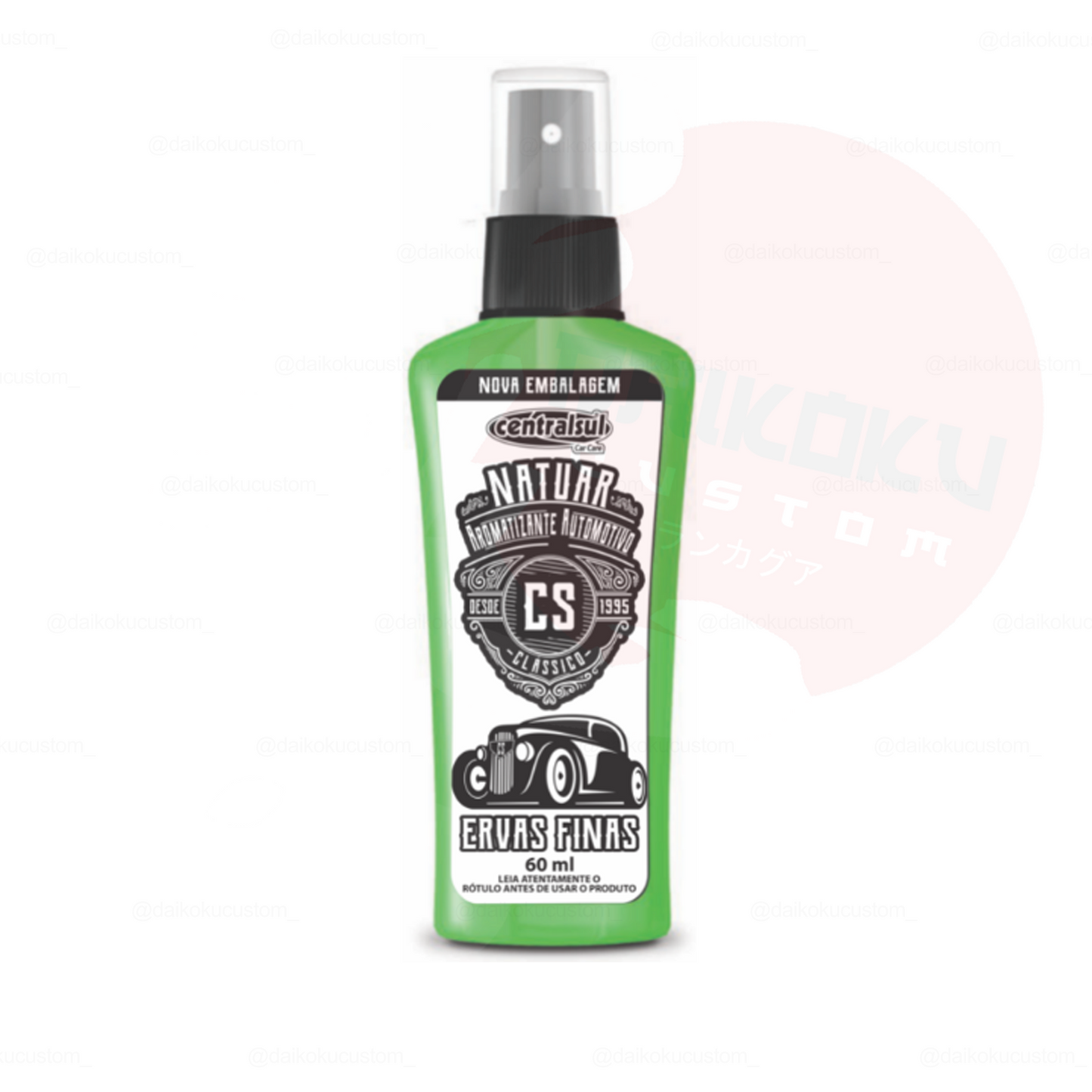 Aromatizante Spray Plastico 60ml