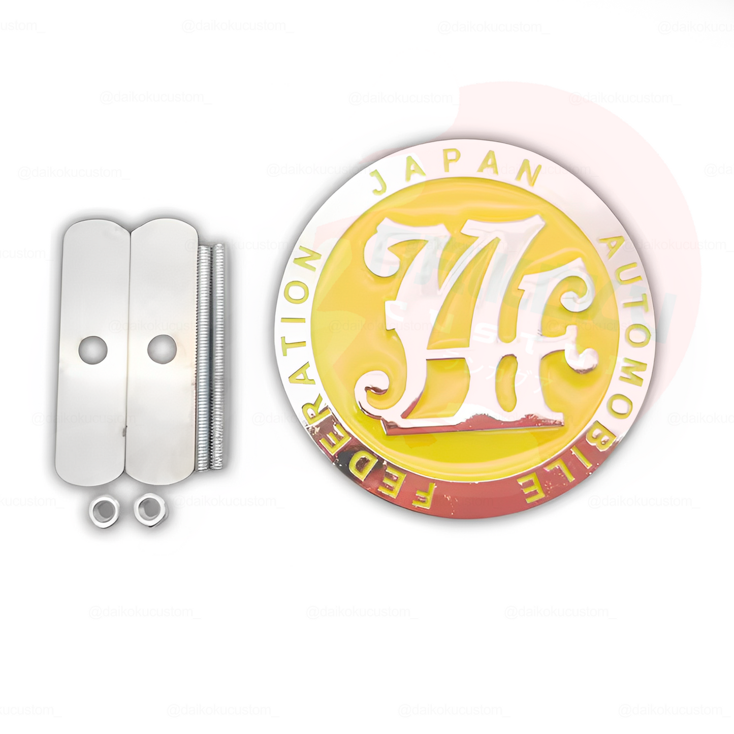 Emblema Apernado Jdm Federacion Metalico