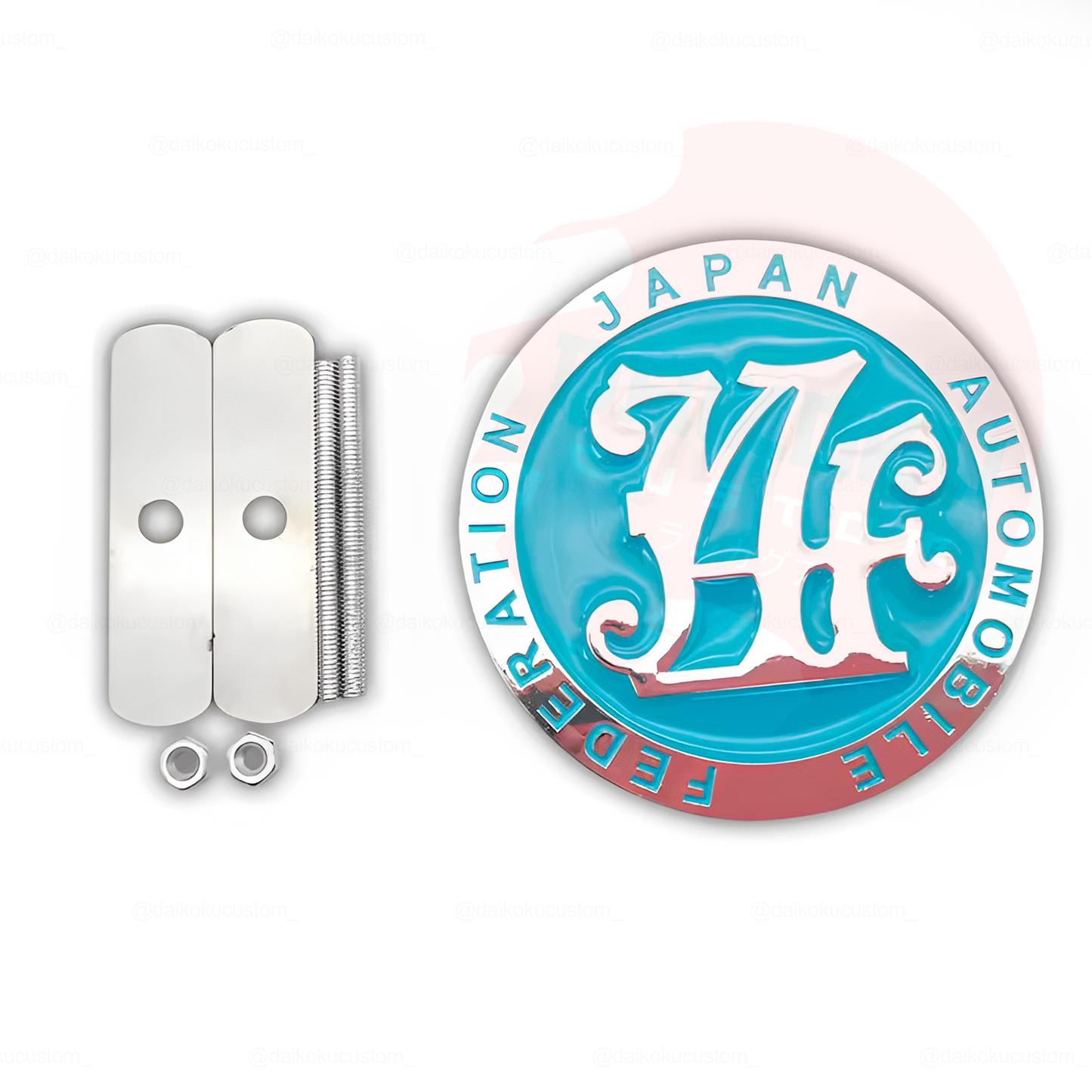 Emblema Apernado Jdm Federacion Metalico