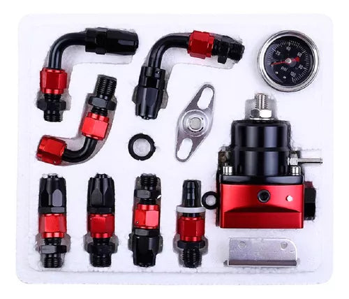 Kit Regulador Bencina Aeromotive 9pcs (Max 160psi)
