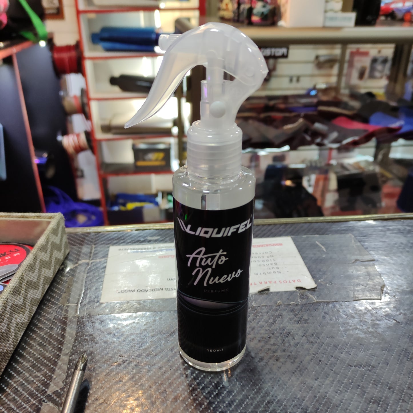 Aromatizante Ambientador Auto 150ml Liquifel