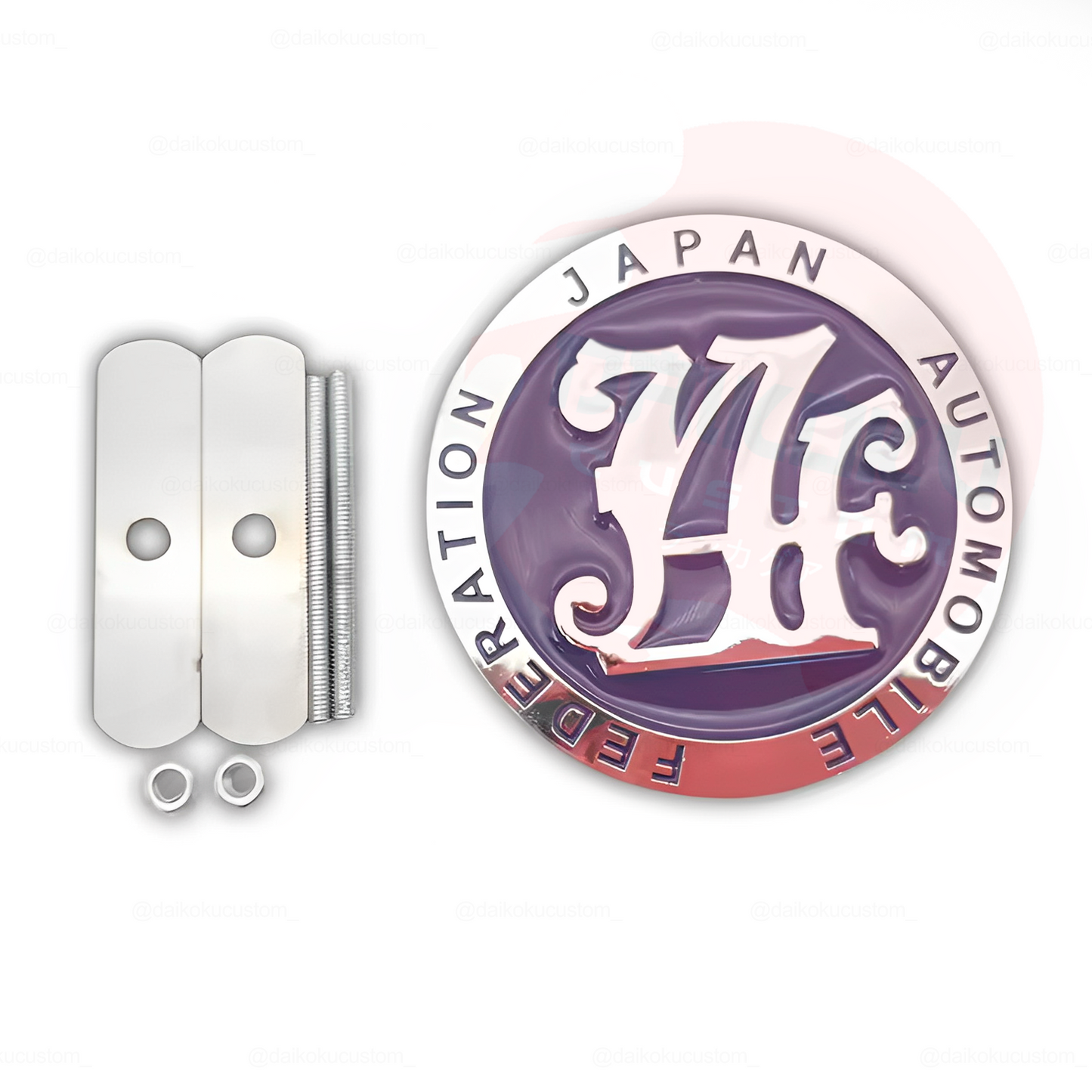 Emblema Apernado Jdm Federacion Metalico