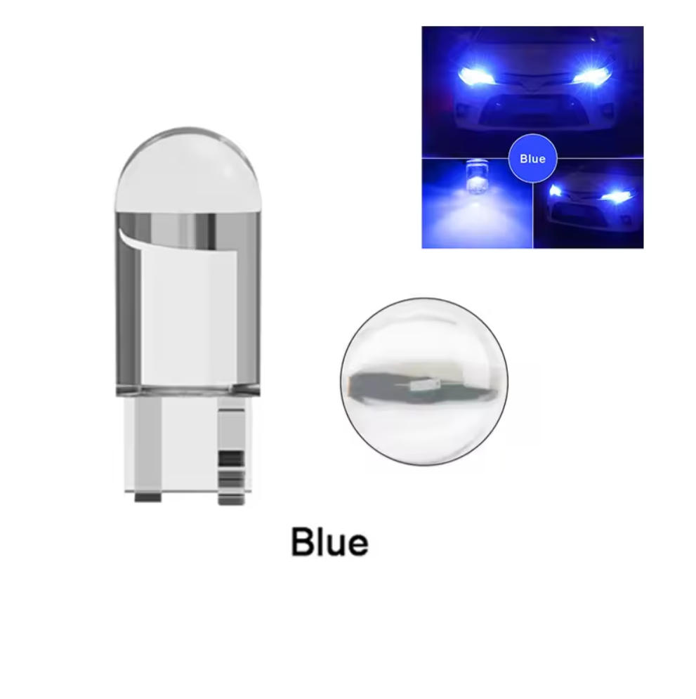 1 Ampolleta Led T10 De 1 Led Acrilico Transparente