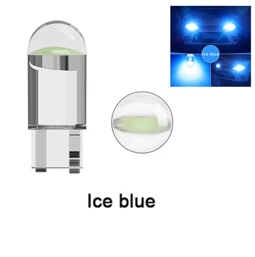 1 Ampolleta Led T10 De 1 Led Acrilico Transparente