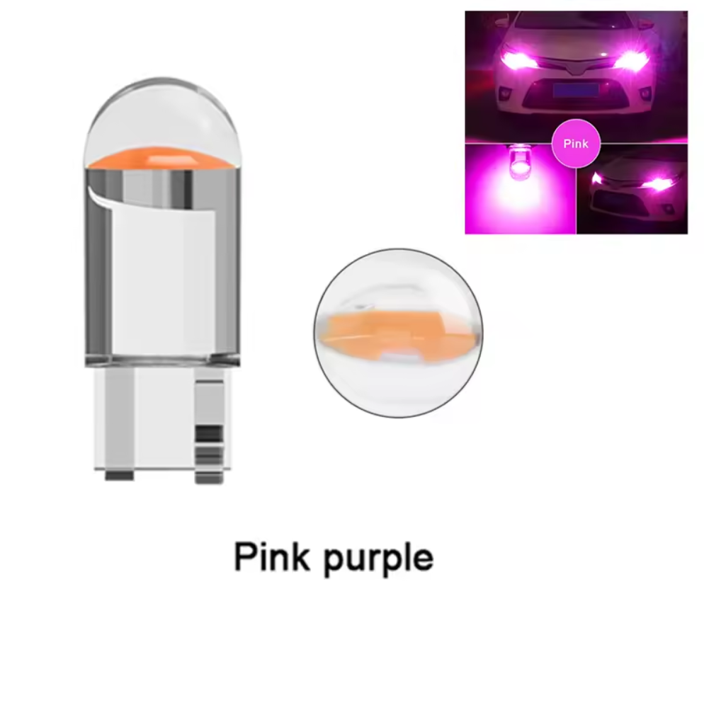 1 Ampolleta Led T10 De 1 Led Acrilico Transparente