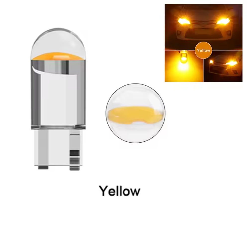 1 Ampolleta Led T10 De 1 Led Acrilico Transparente