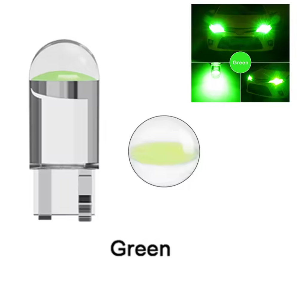 1 Ampolleta Led T10 De 1 Led Acrilico Transparente
