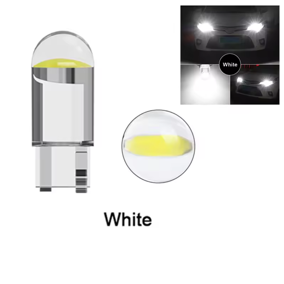 1 Ampolleta Led T10 De 1 Led Acrilico Transparente