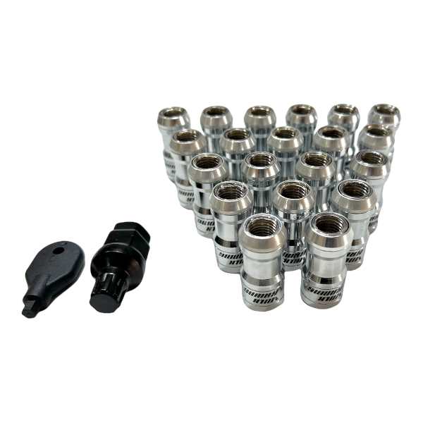 Tuercas 20pcs Volk Racing M12 Colores + Doble Llave Seguridad