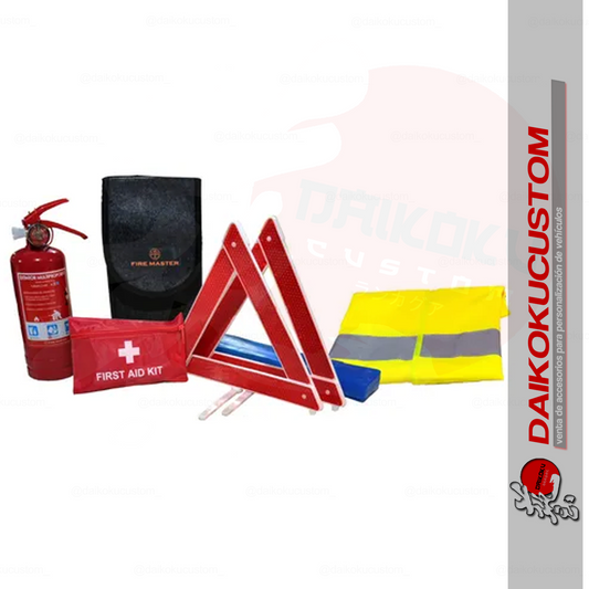 Kit Seguridad Auto 1 Kg Bolso Alfombra + Chaleco