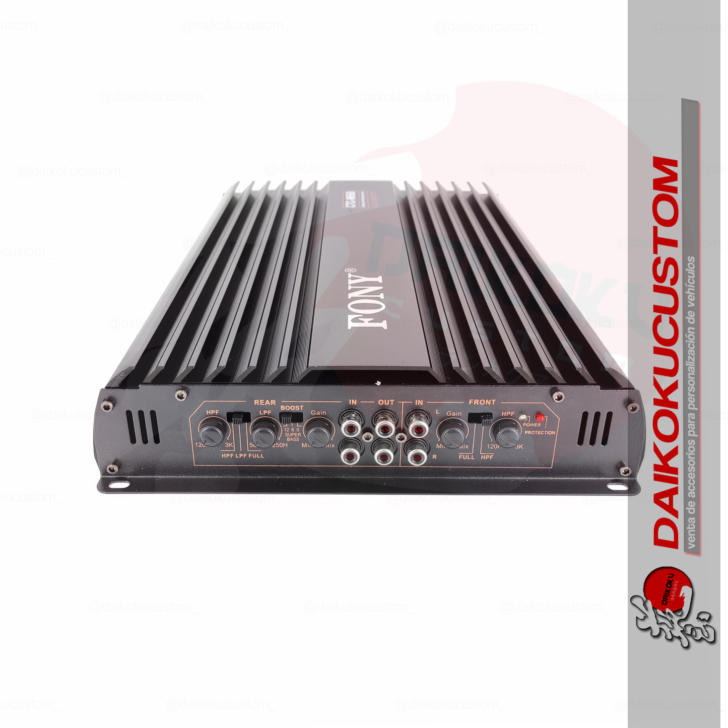 Amplificador Fony 4ch 6800w Ctc-M668