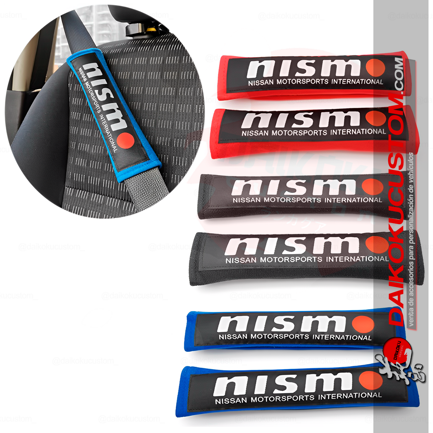 Cubre Cinturon Nismo X2 (Par)