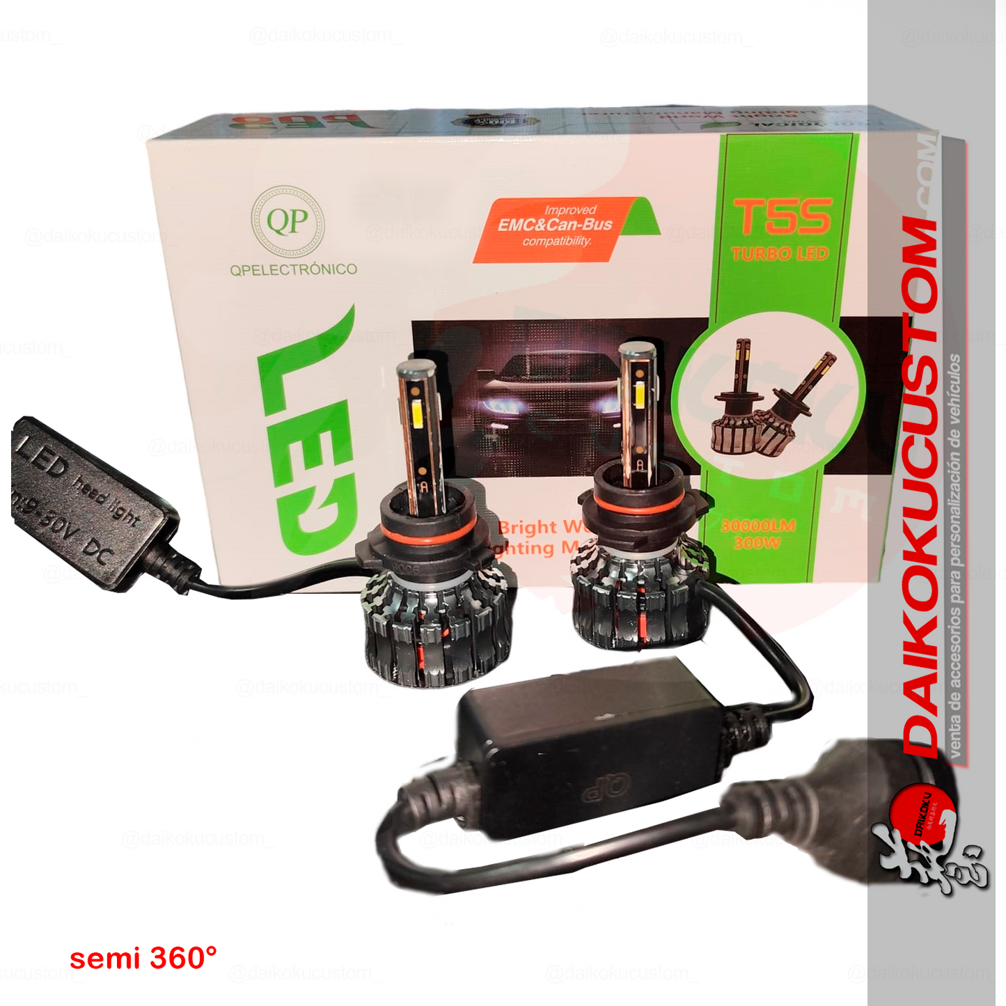 Turbo LED T5S 30.000lm Diferentes Modelos