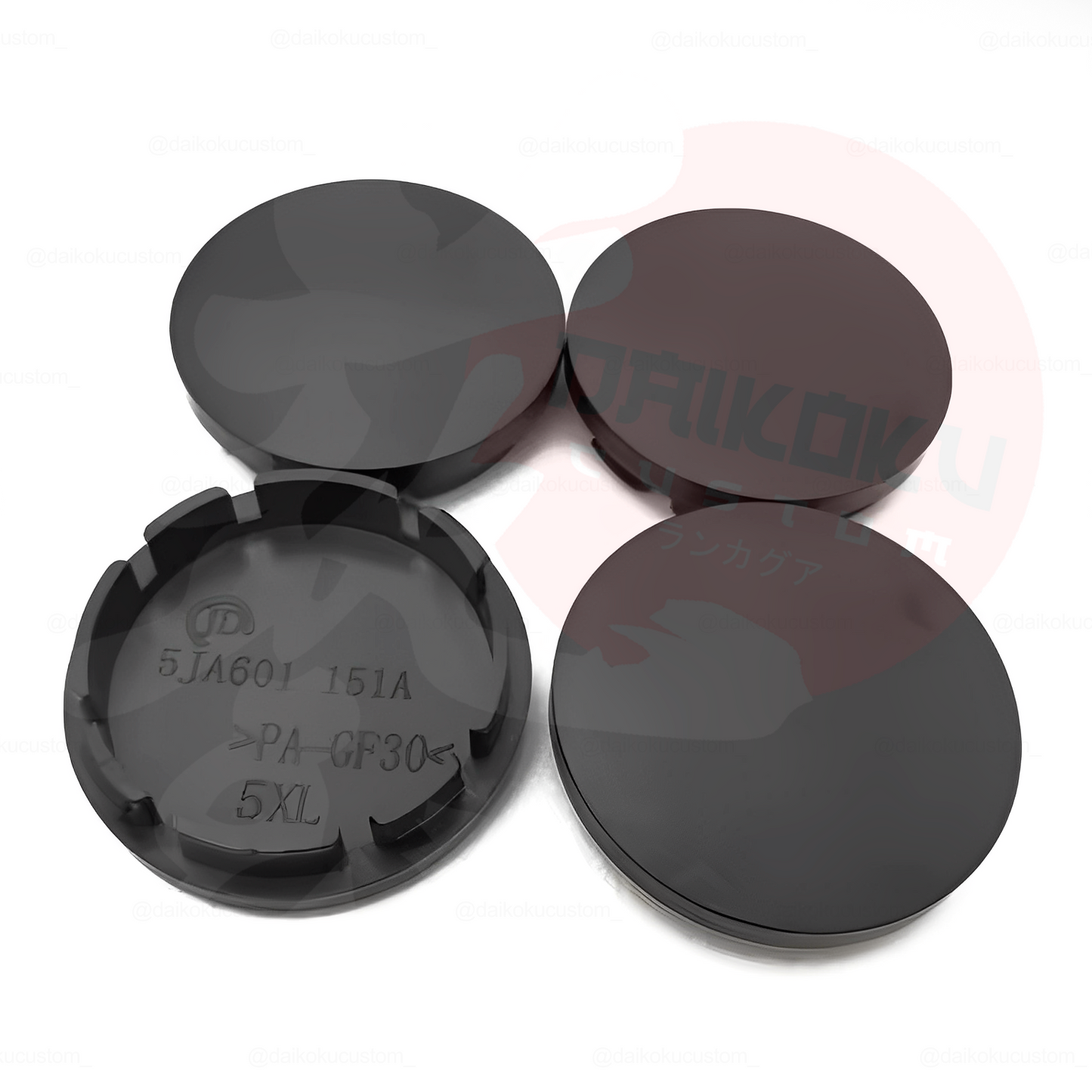 4 Tapa Central 54mm Llanta Modelo Nuevo