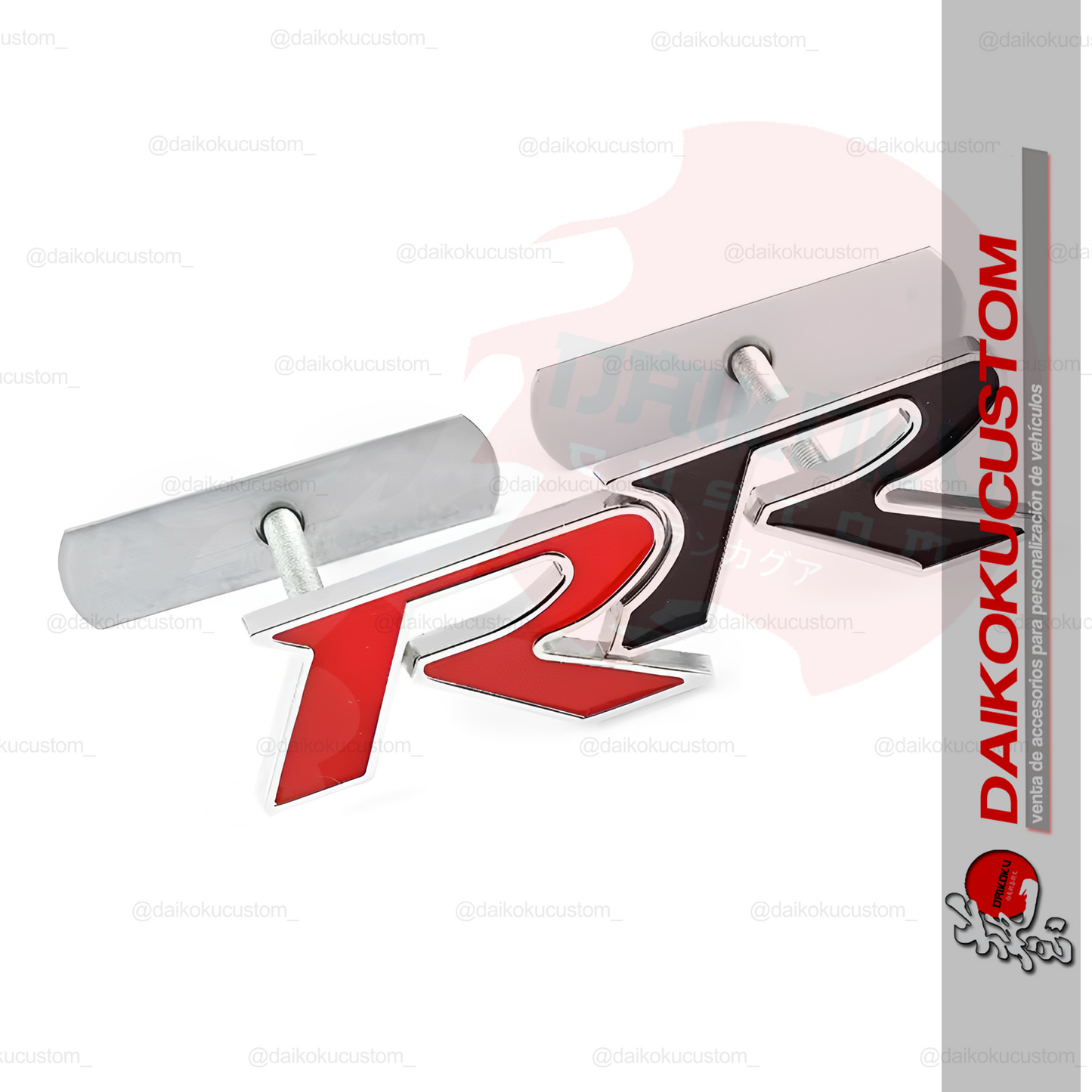 Emblema Apernado Frontal RR