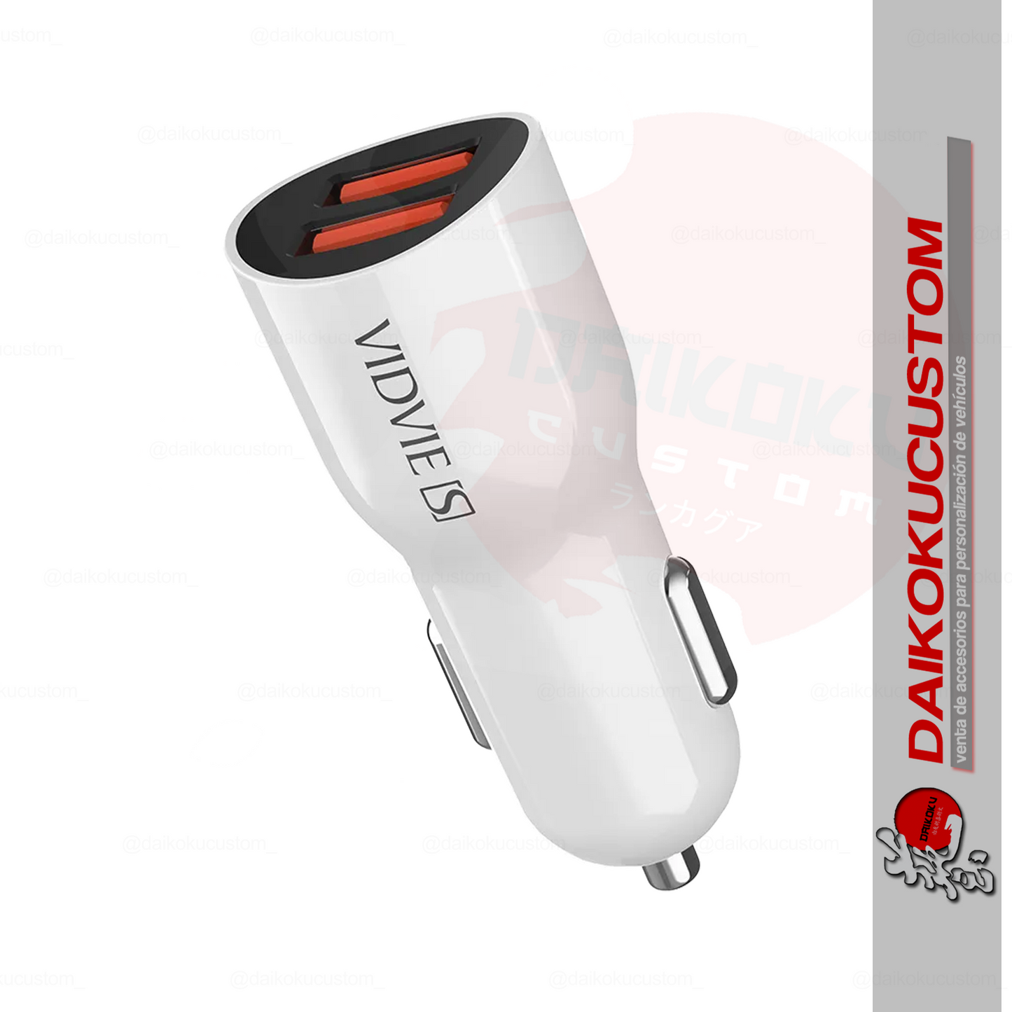 Cargador Celular Usb 2.4a + Cable Lightning Vidvie Cc02 09507