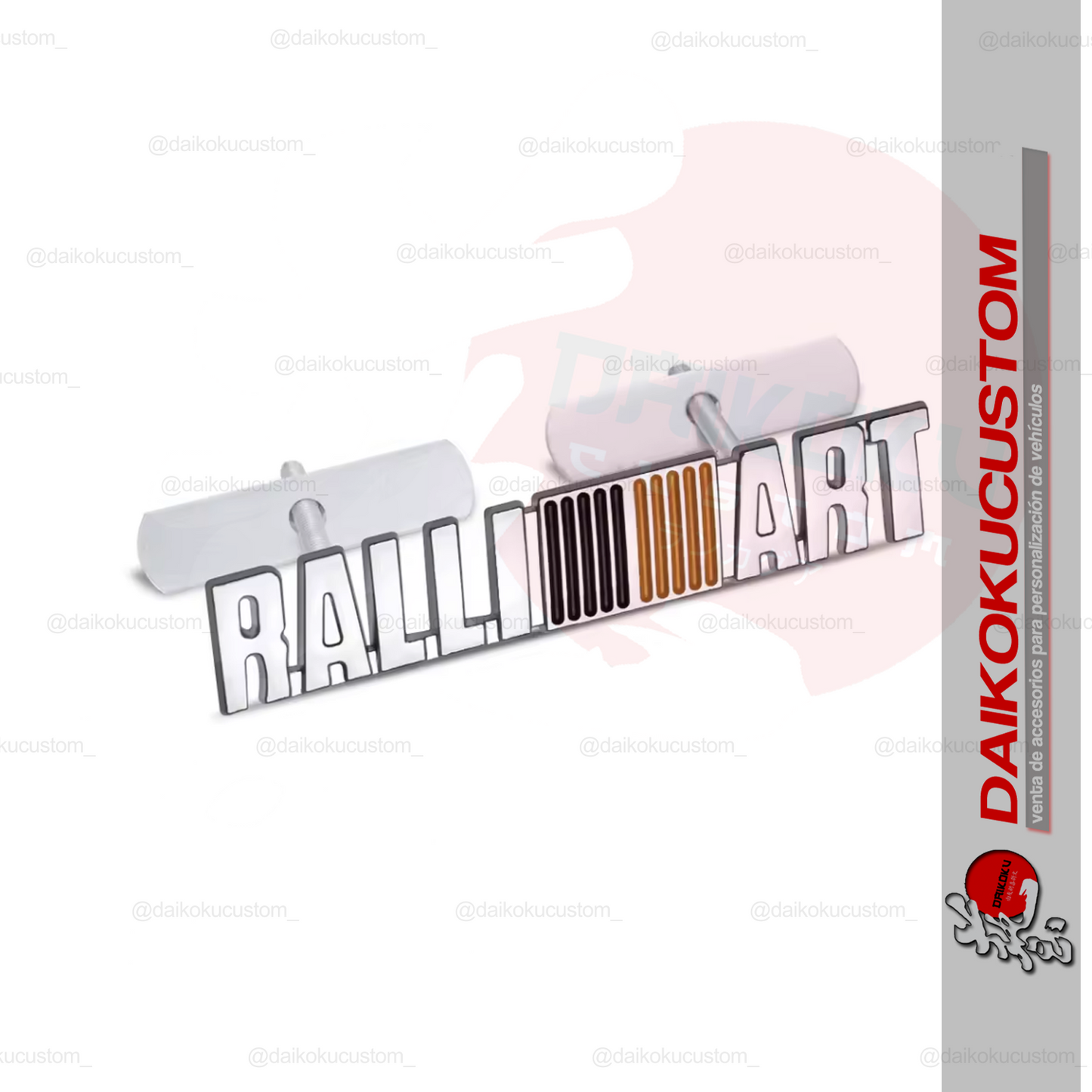 Emblema Apernado Frontal RalliART