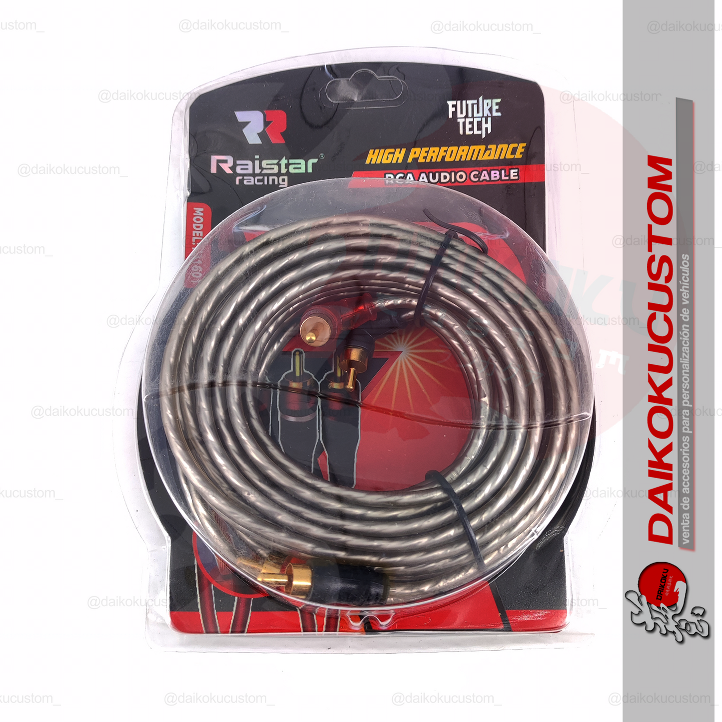 Cable Rca 2x2 De 5mt Blister