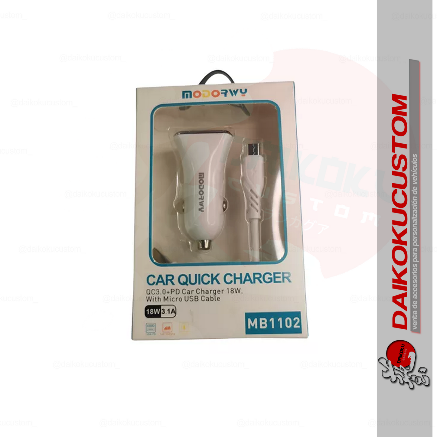 Cargador Celular Modorwy + Cable Micro USB 2.4a Mb11... (zona remate)