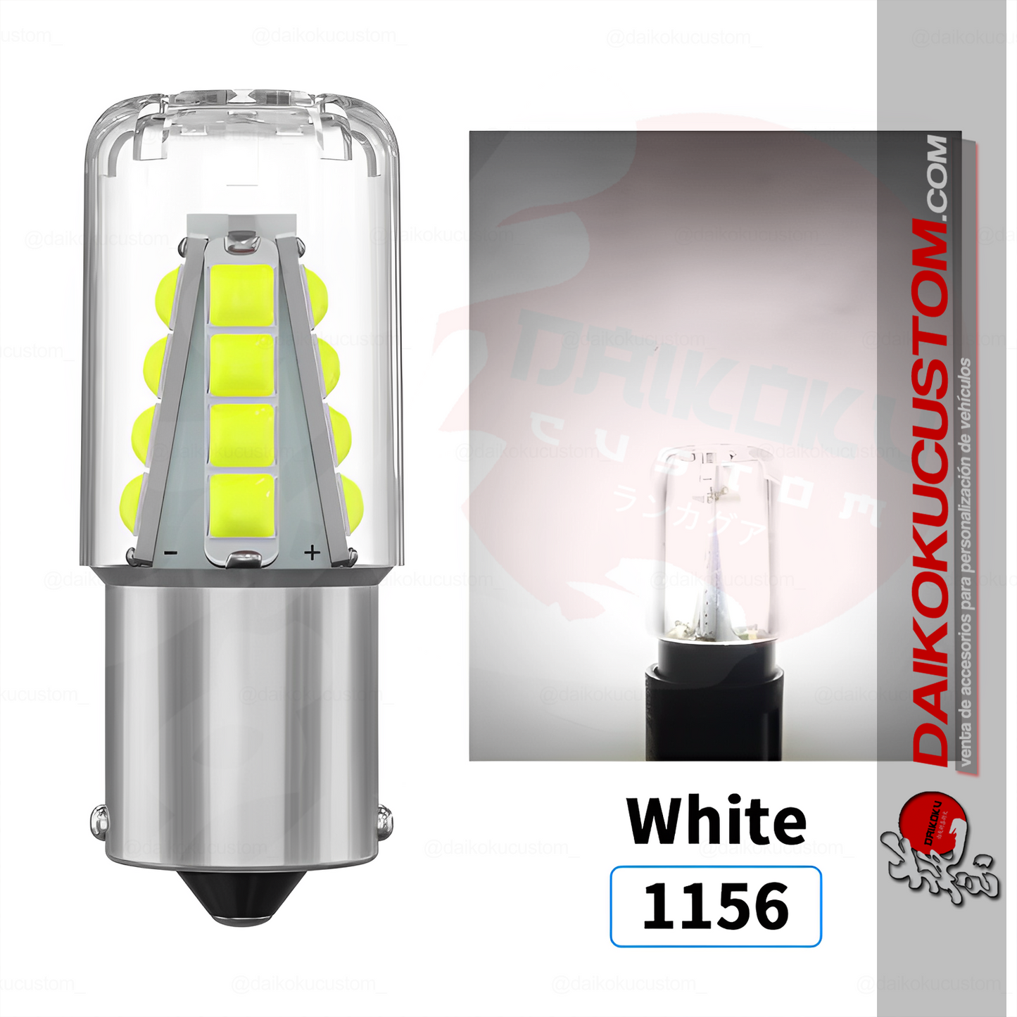 2 Ampolletas S25 16 Led H29-25b