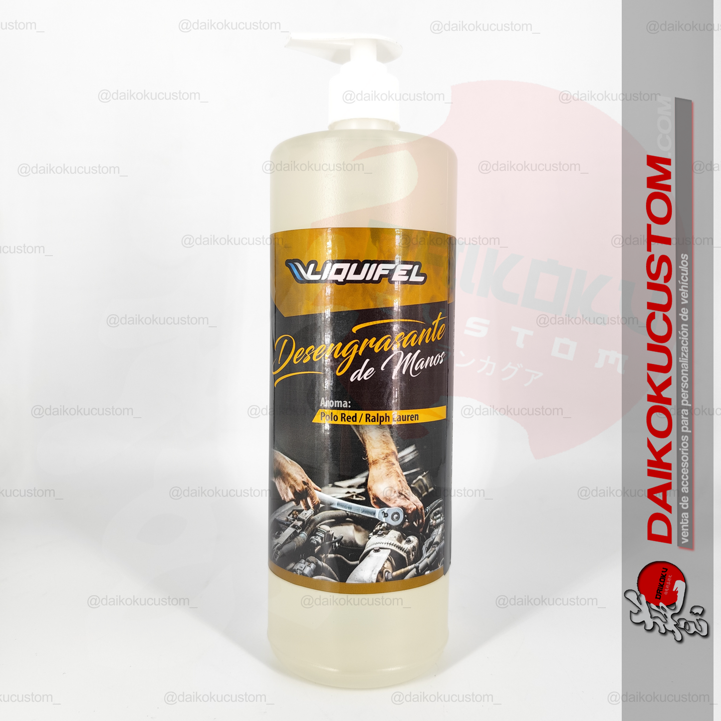 Jabon Mecanico Tipo Crema (No Caustica) 1 Litro Liquifel