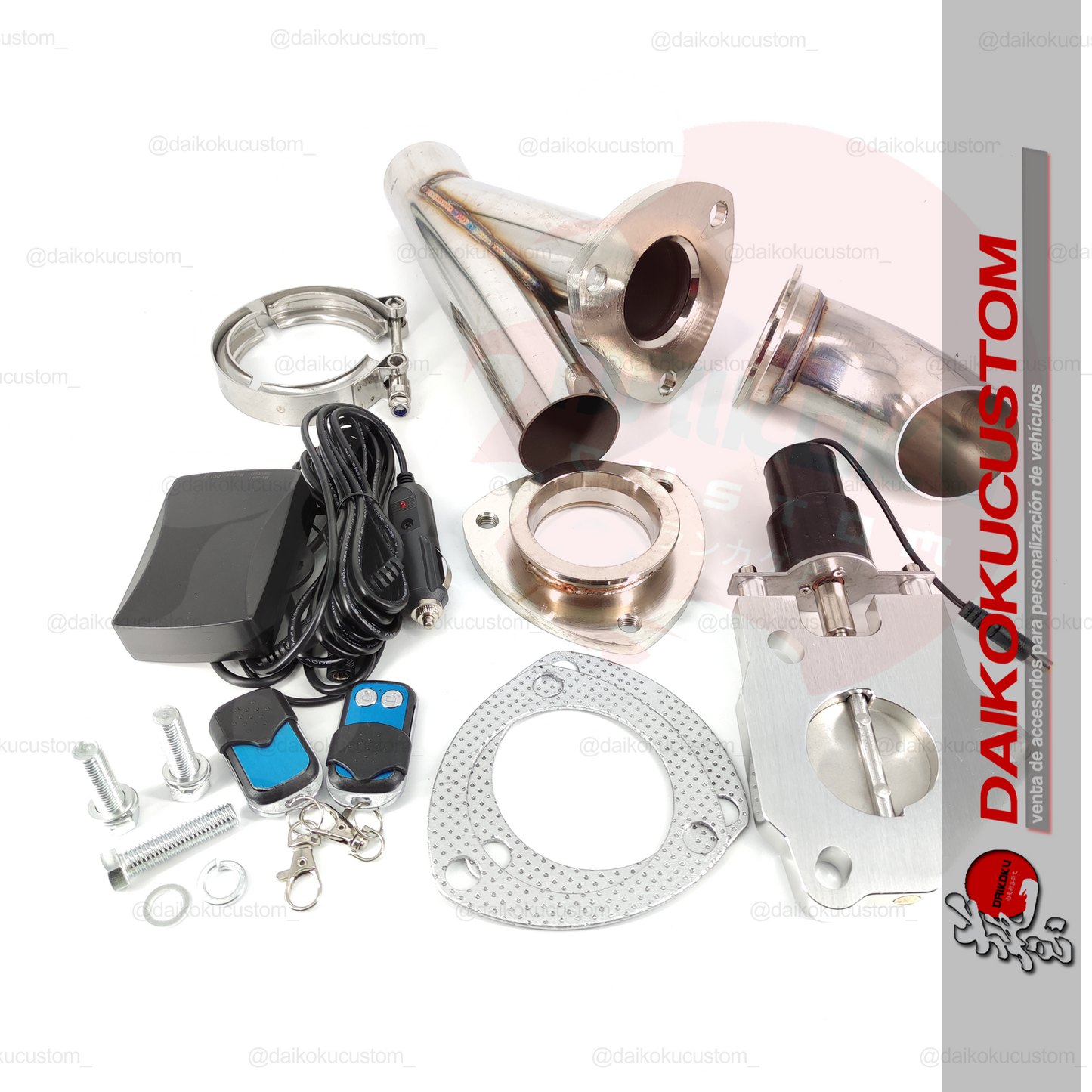 Cut Out Electronico 2" Exhaust Escape Libre + Control Remoto