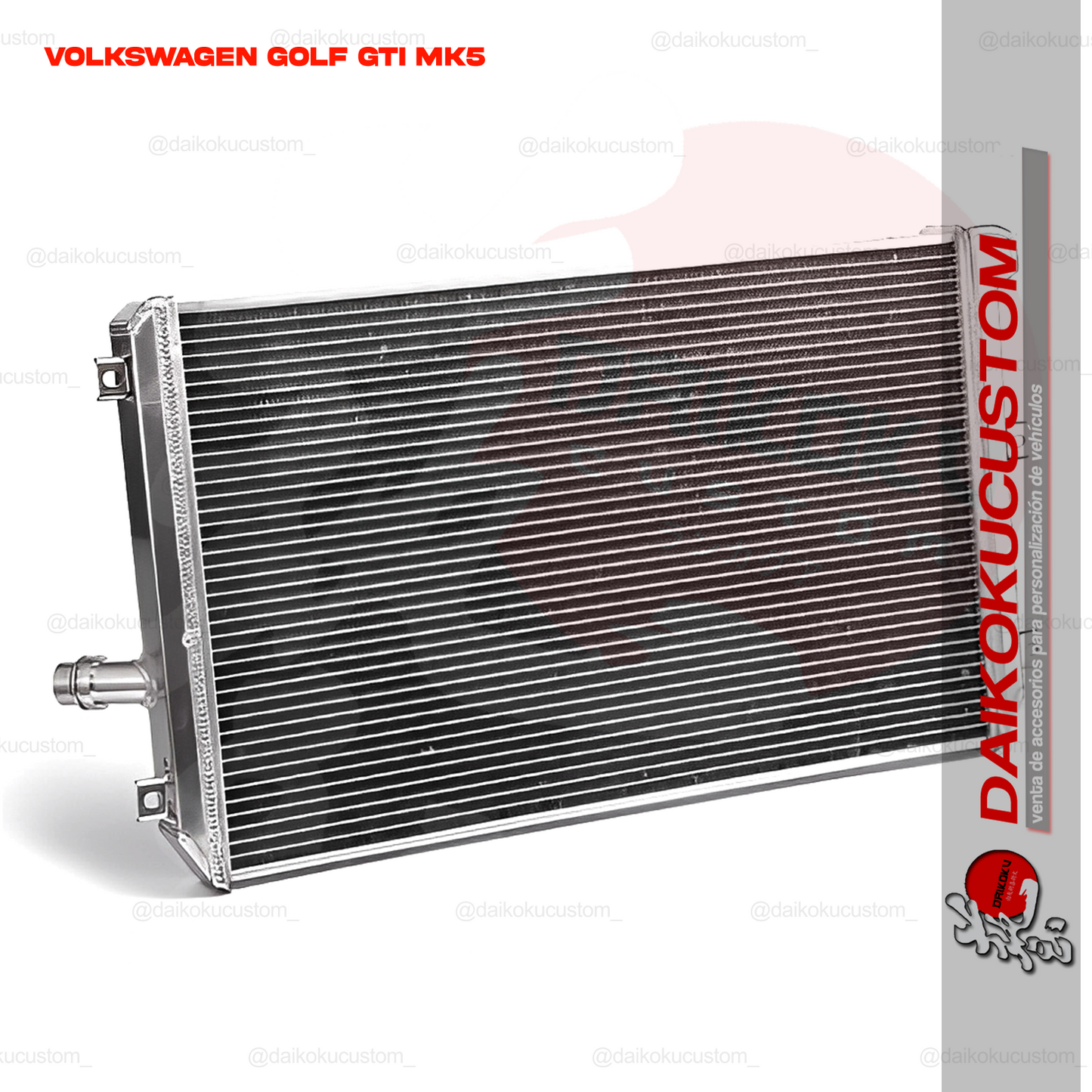 Radiador Aluminio Volkswagen Golf Gti Mk5