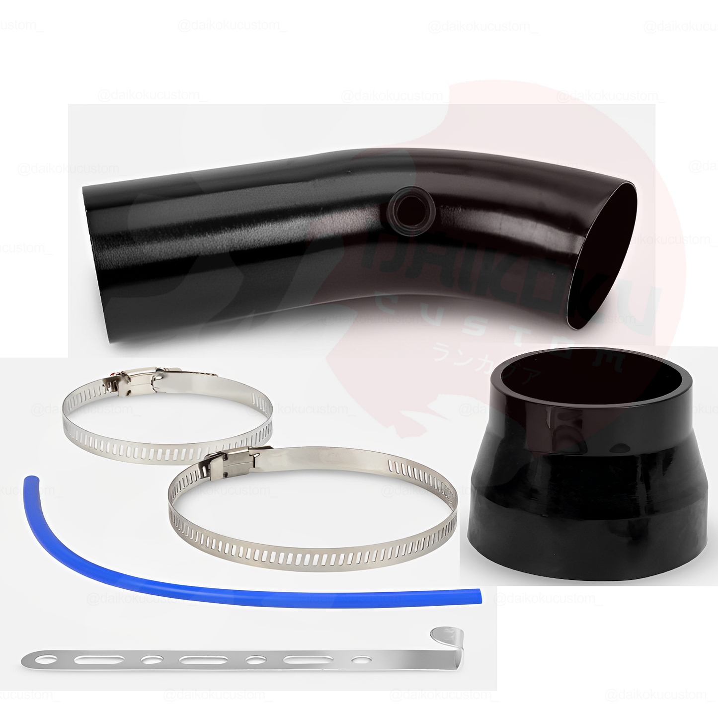 Induccion Aire Metalica Corta 3"