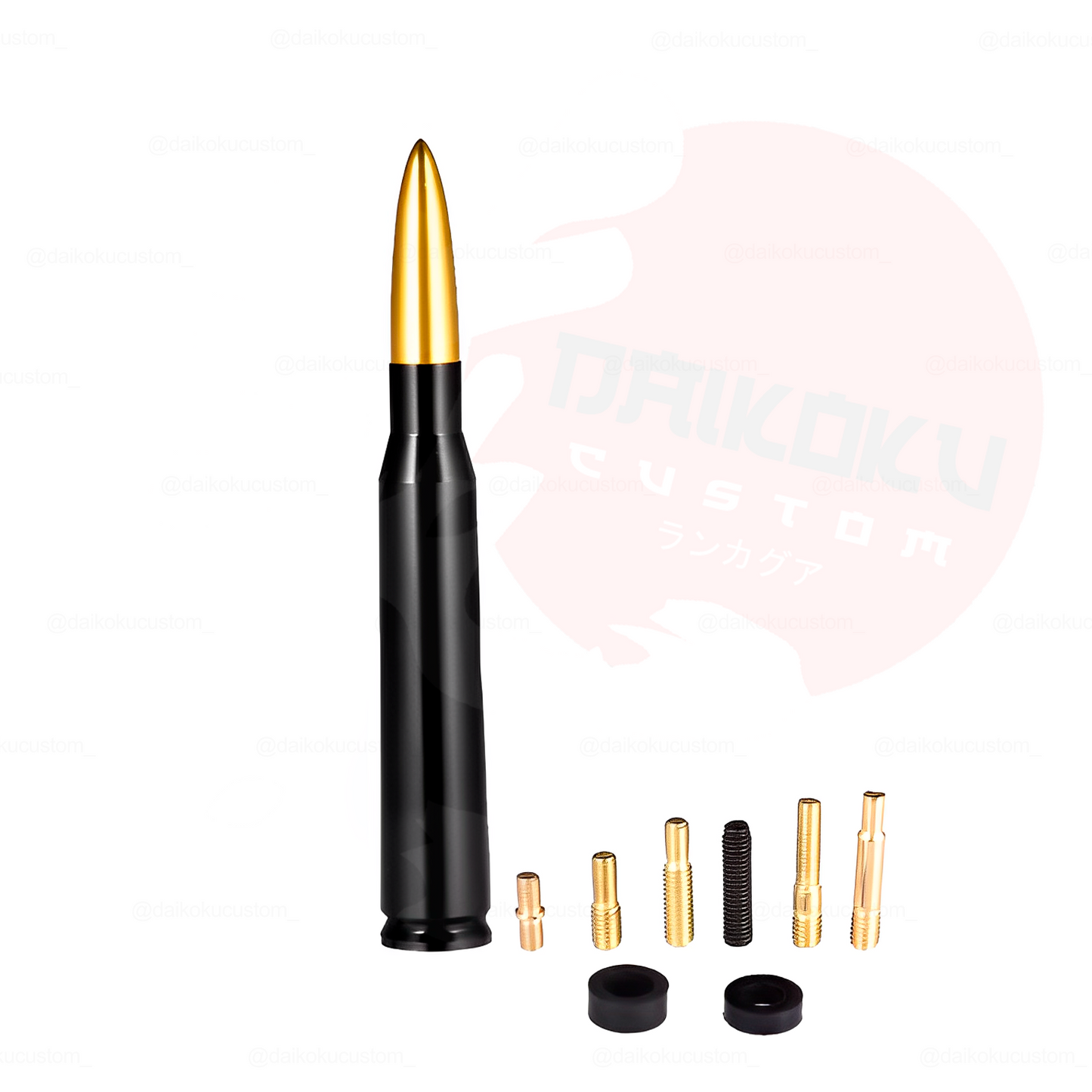Antena Tipo Bala Larga 14cm