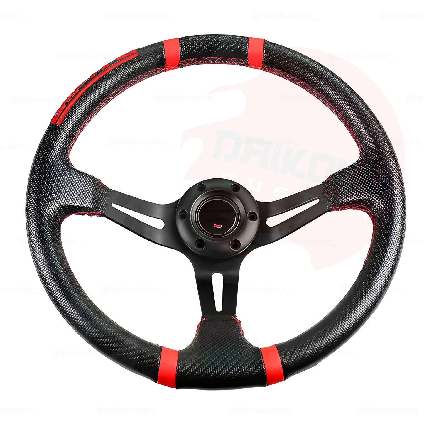 Volante Deportivo Drifting (4 Lineas / Carbono) Colores