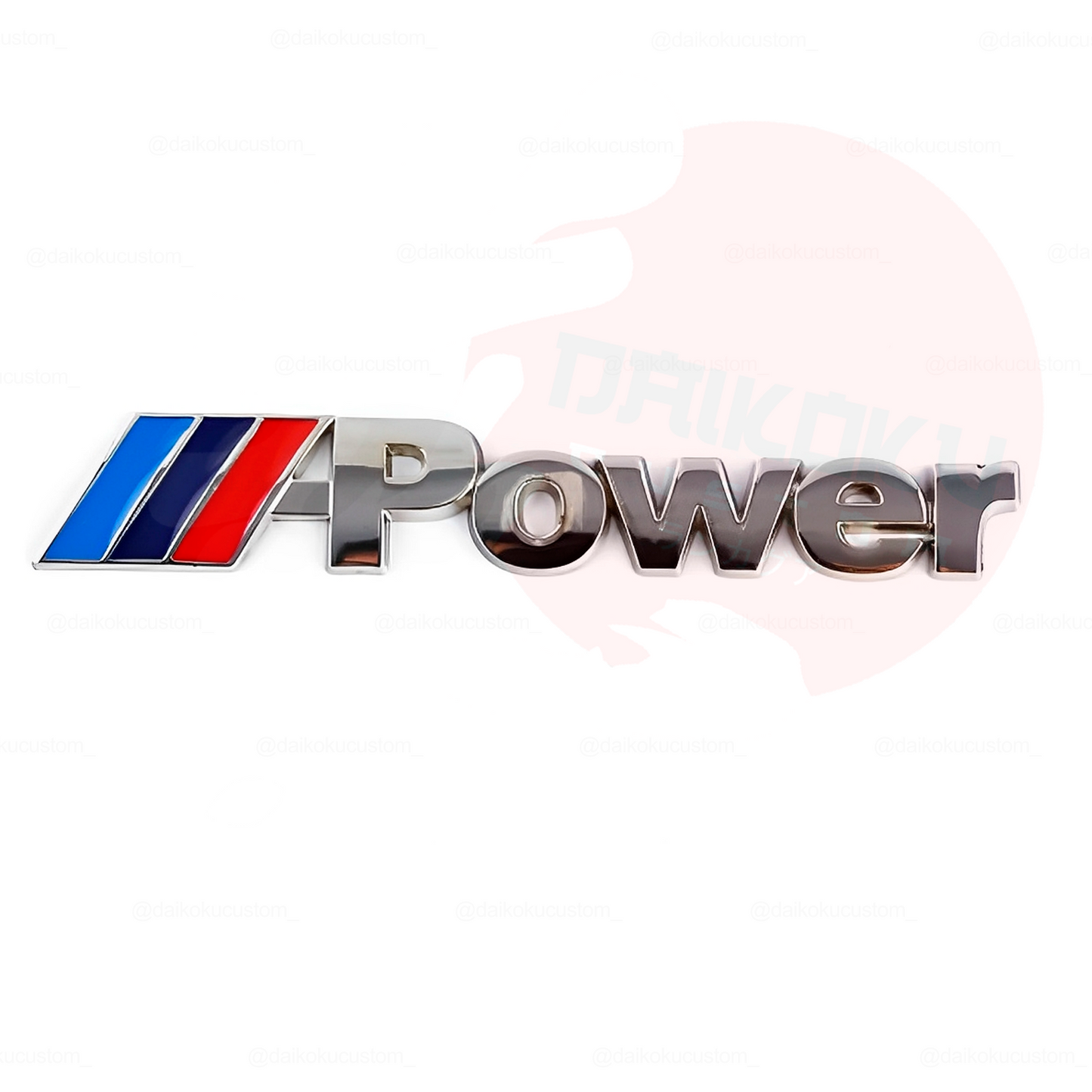Emblema Adhesivo Trasero M-Power