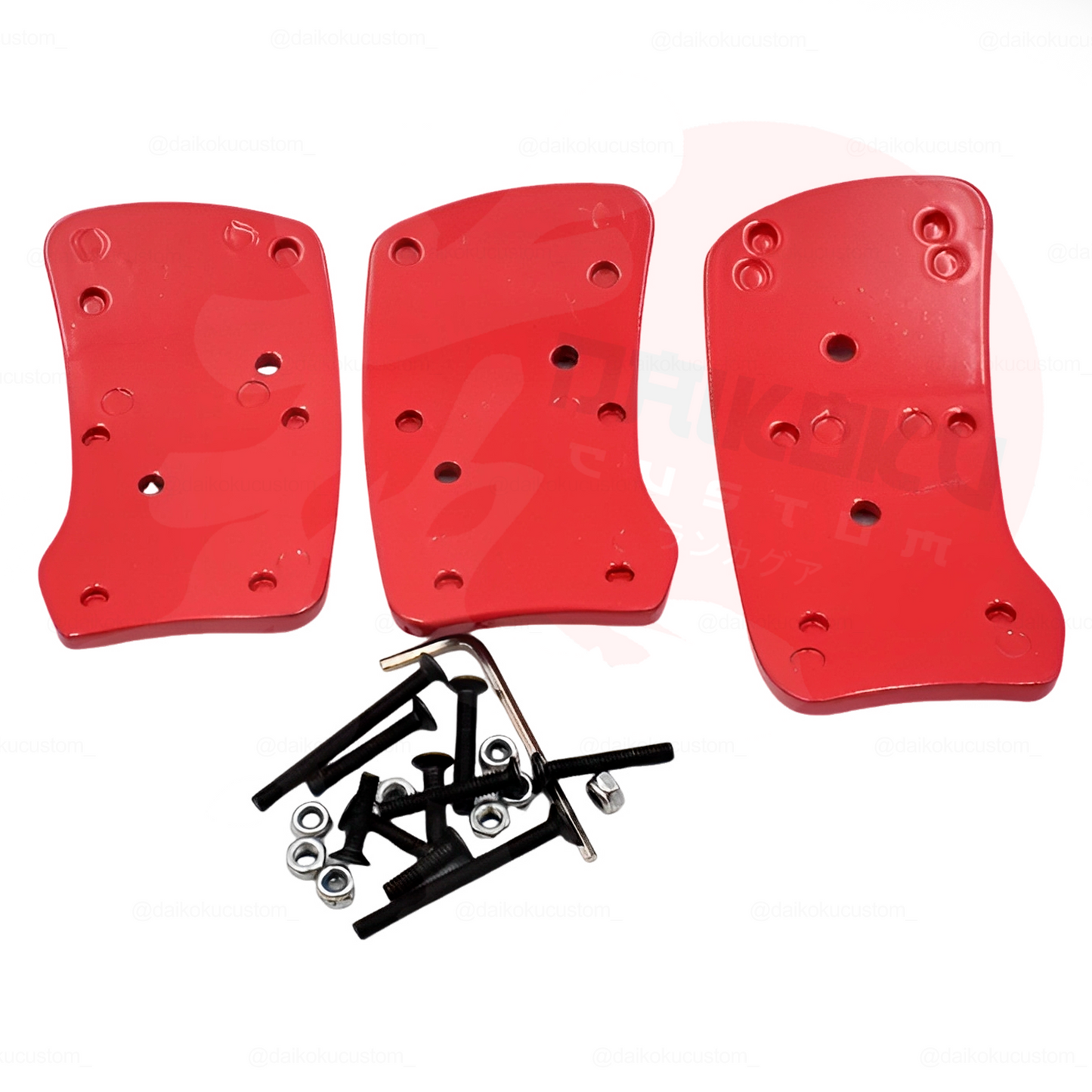 Cubre Pedales Momo Metalicos Diferentes Colores (H82-34)
