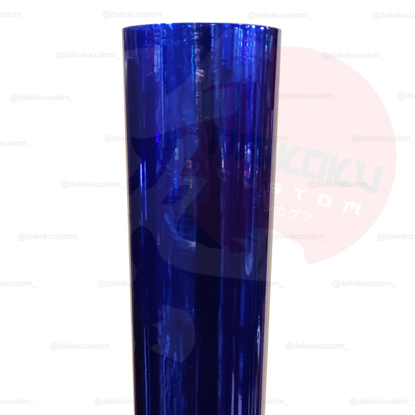 Vinilo Glossy Azul 1.52mt x Metro Lineal Adhesivo