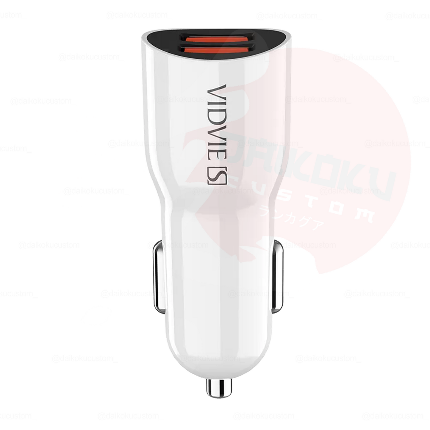 Cargador Celular Usb 2.4a + Cable Lightning Vidvie Cc02 09507