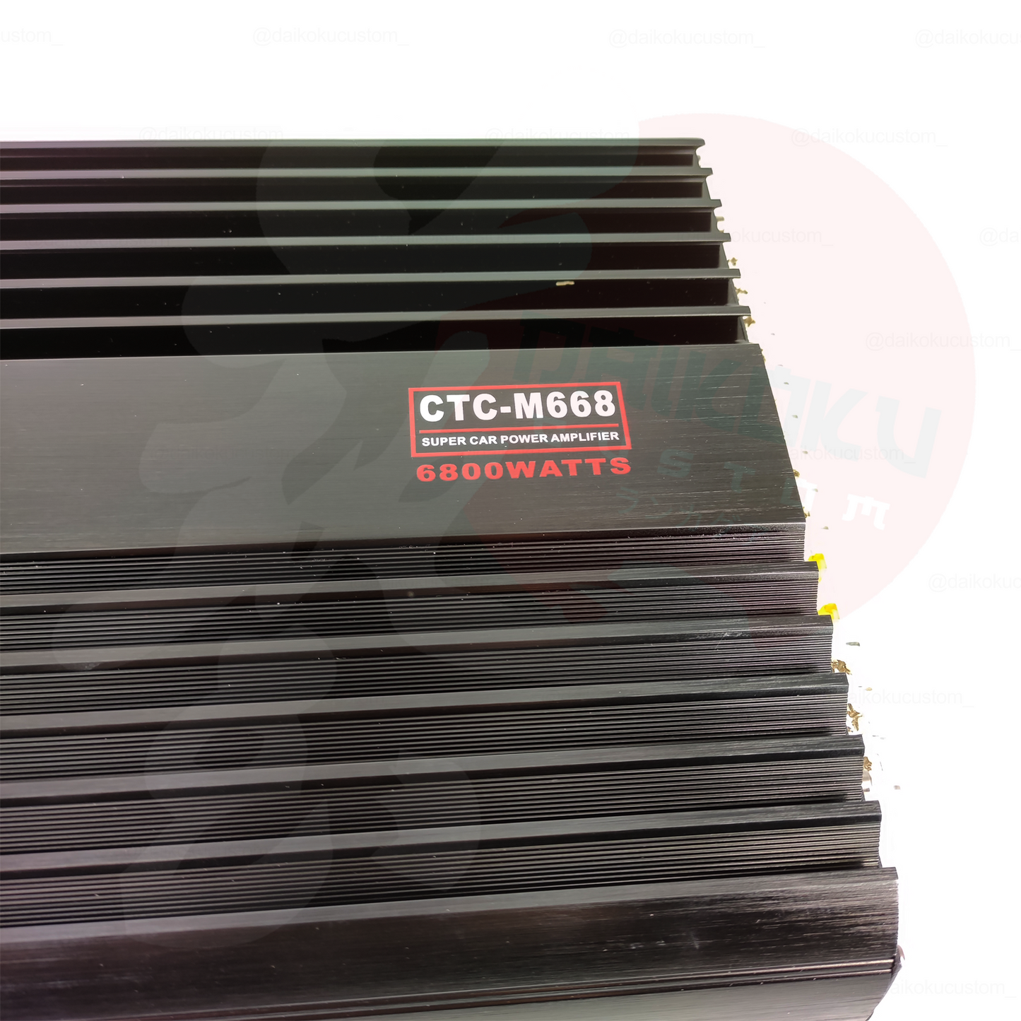 Amplificador Fony 4ch 6800w Ctc-M668