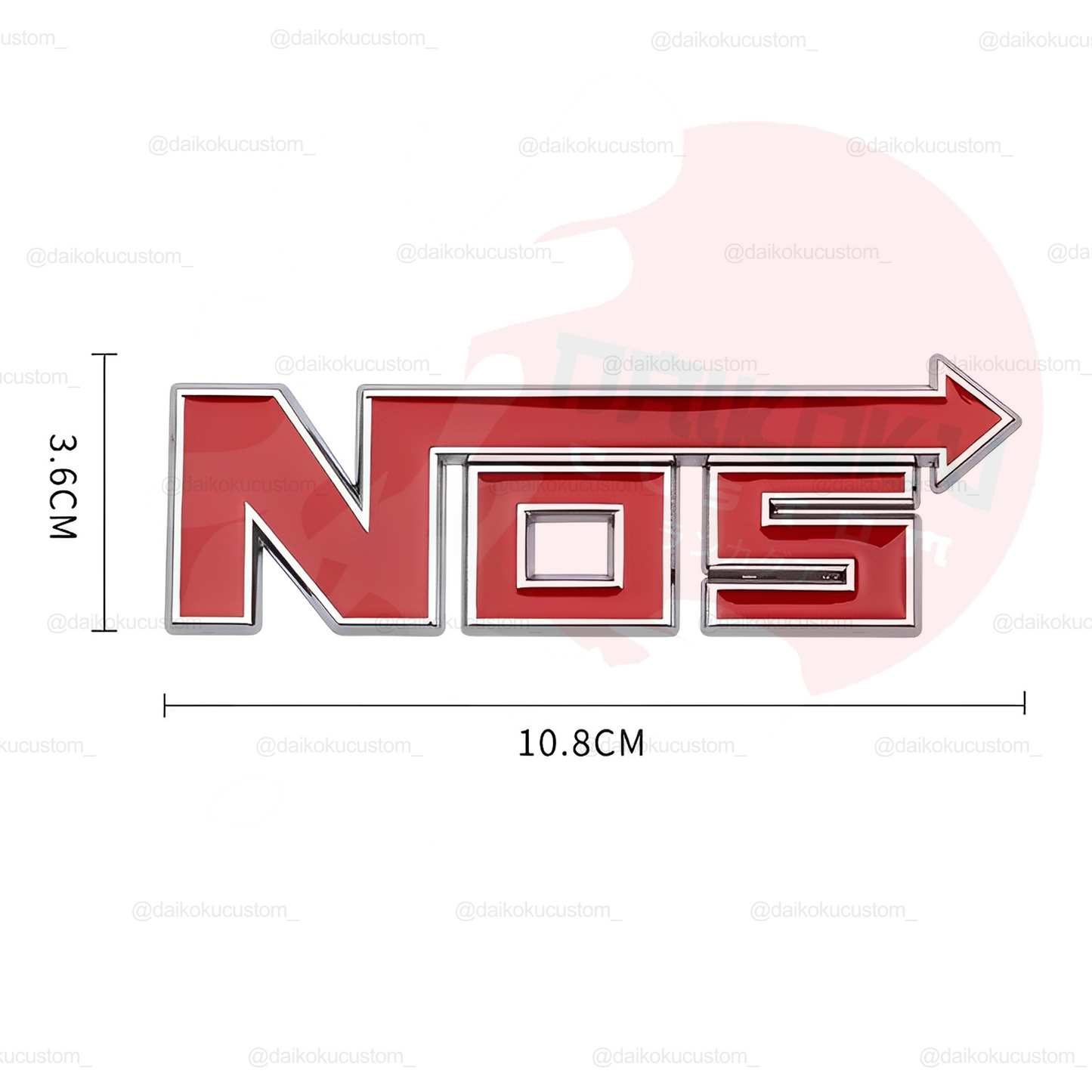 Emblema Apernado Frontal NOS