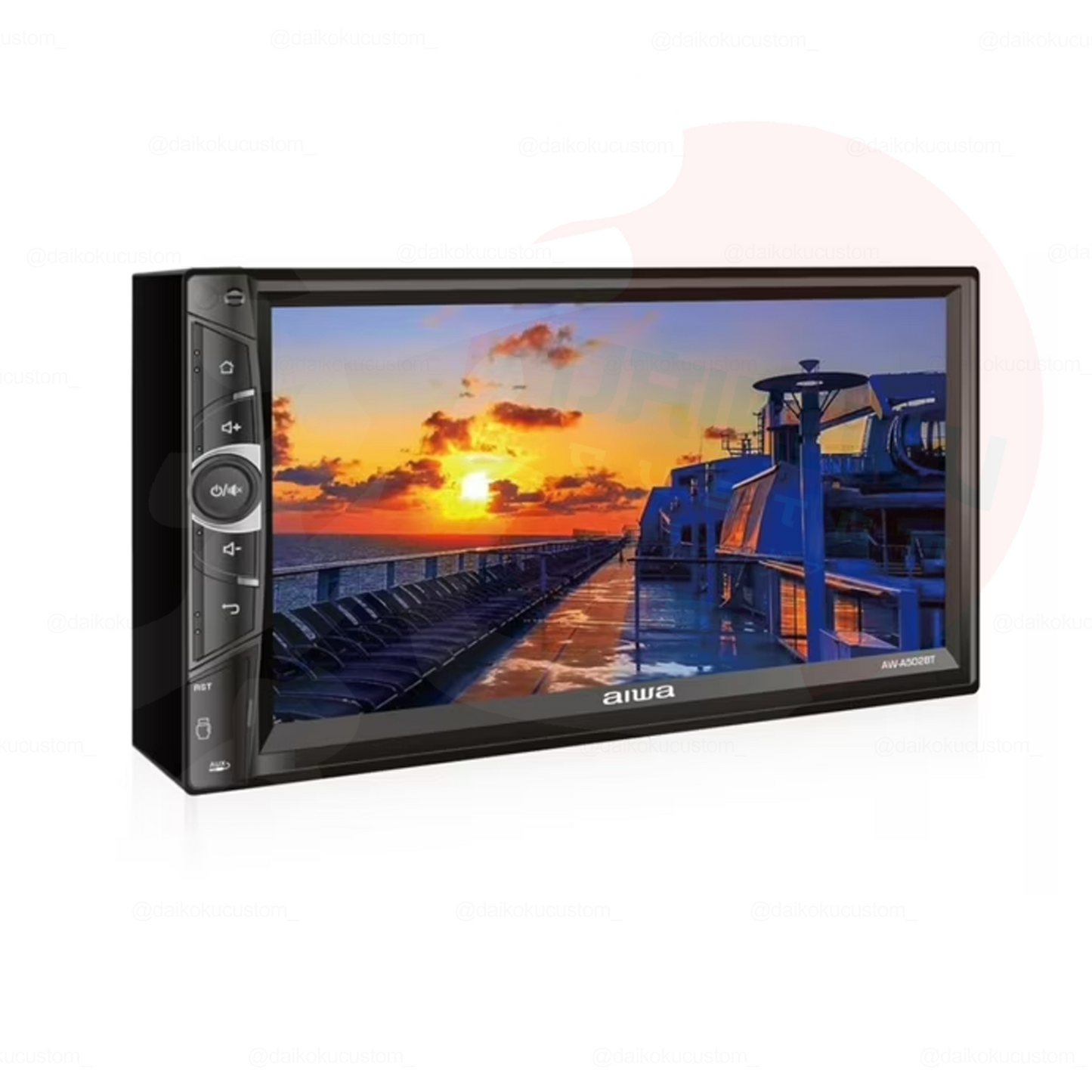 Radio 2 Din Android Pantalla Touch HD De 7 Pulgadas Aiwa AWA502BT Bluetooth