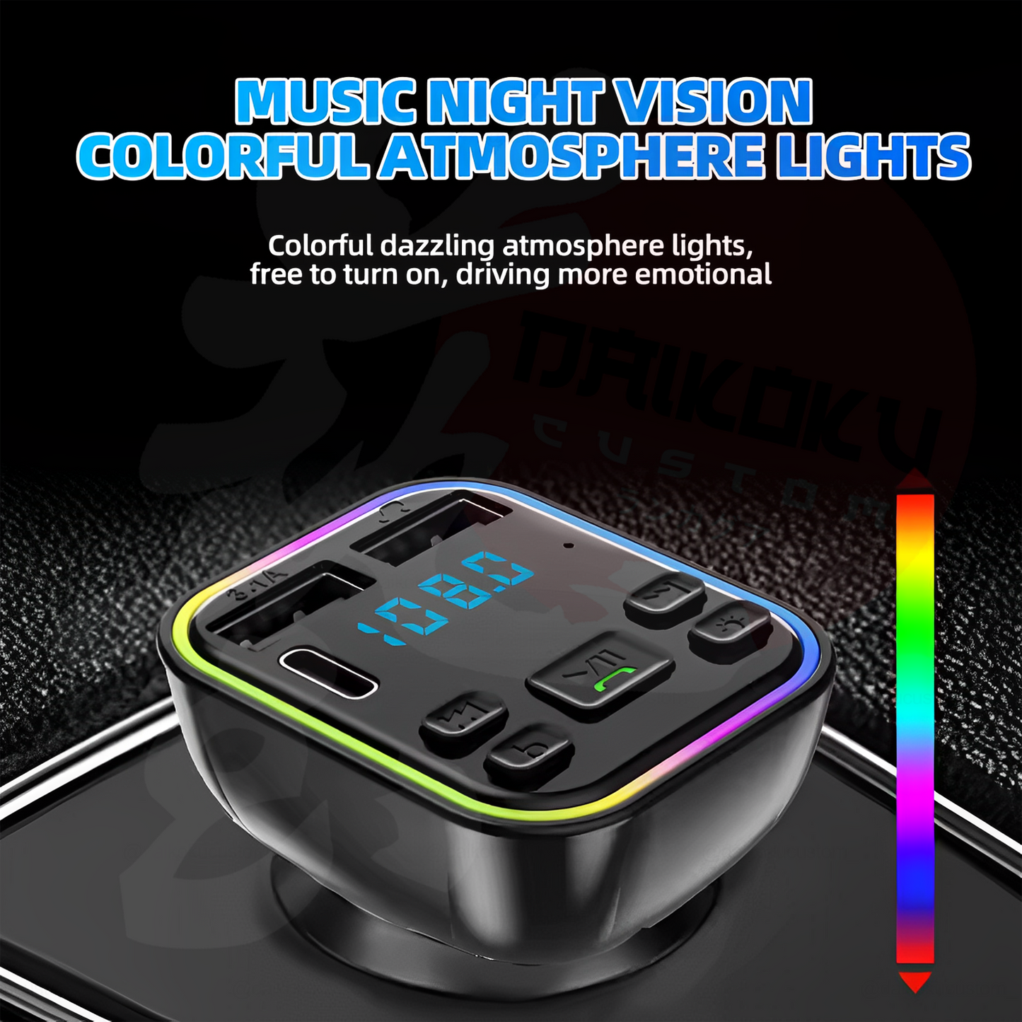 Receptor Transmisor RGB G38 Bluetooth 3.1a 12-24v Cenicero 11827