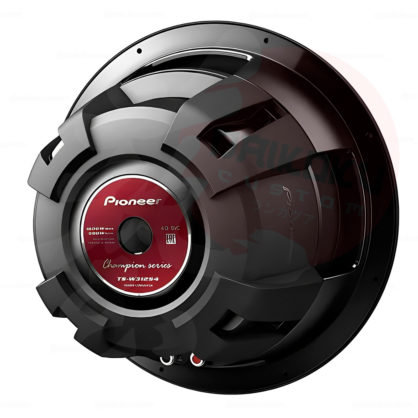 Subwoofer Pioneer 1600w TS-W312D4 Champion Doble Bobina